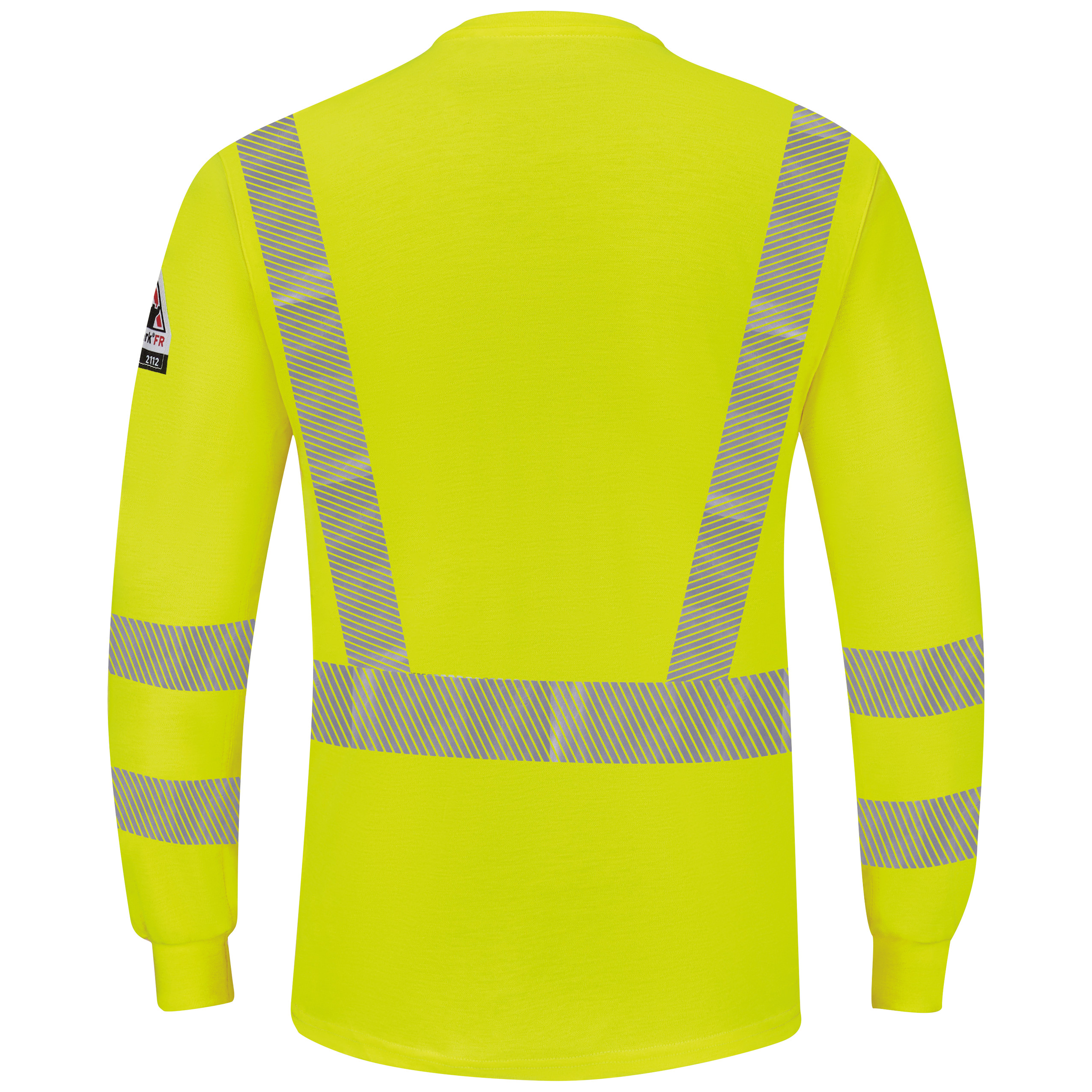 Picture of Bulwark® SML4 Men's Hi-Visibility Lightweight Long Sleeve Henley