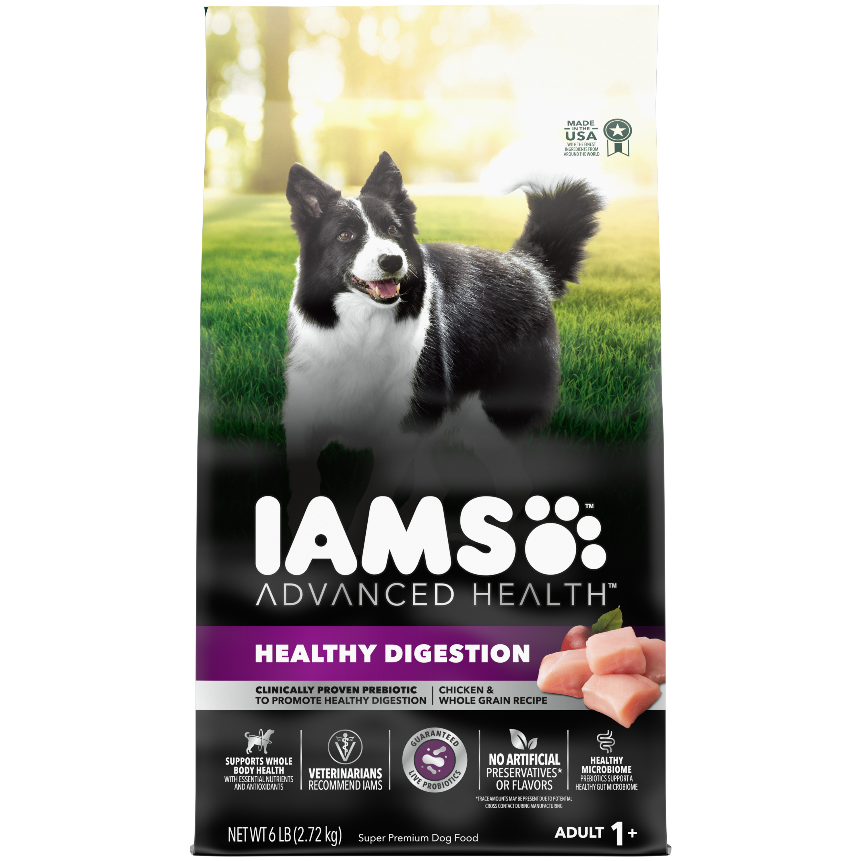 6 Lb Iams Advanced Chicken With Whole Grains - Health/First Aid