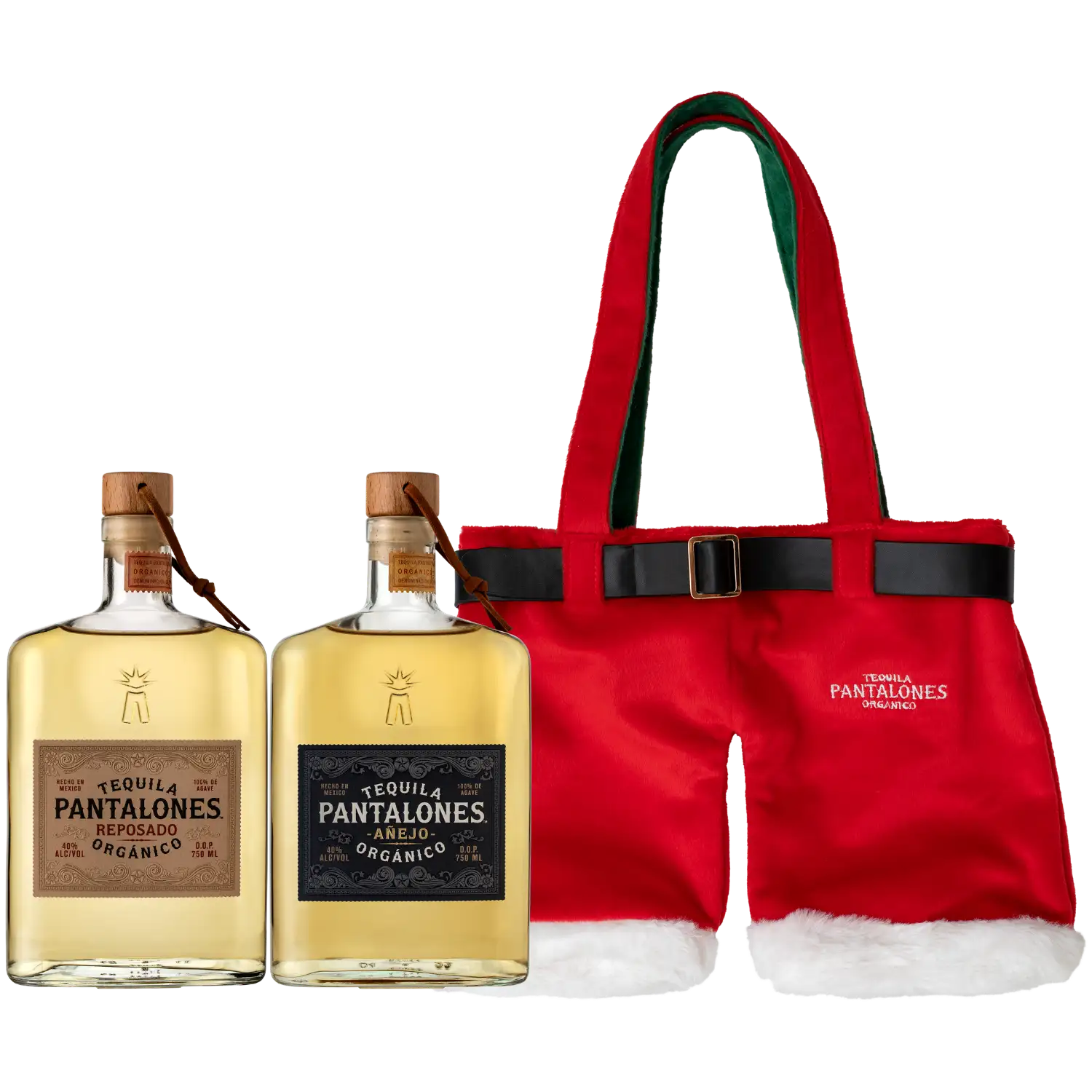 PANTALONES SANTA PANTS BOTTLE BAG BUNDLE - REPOSADO & AÑEJO