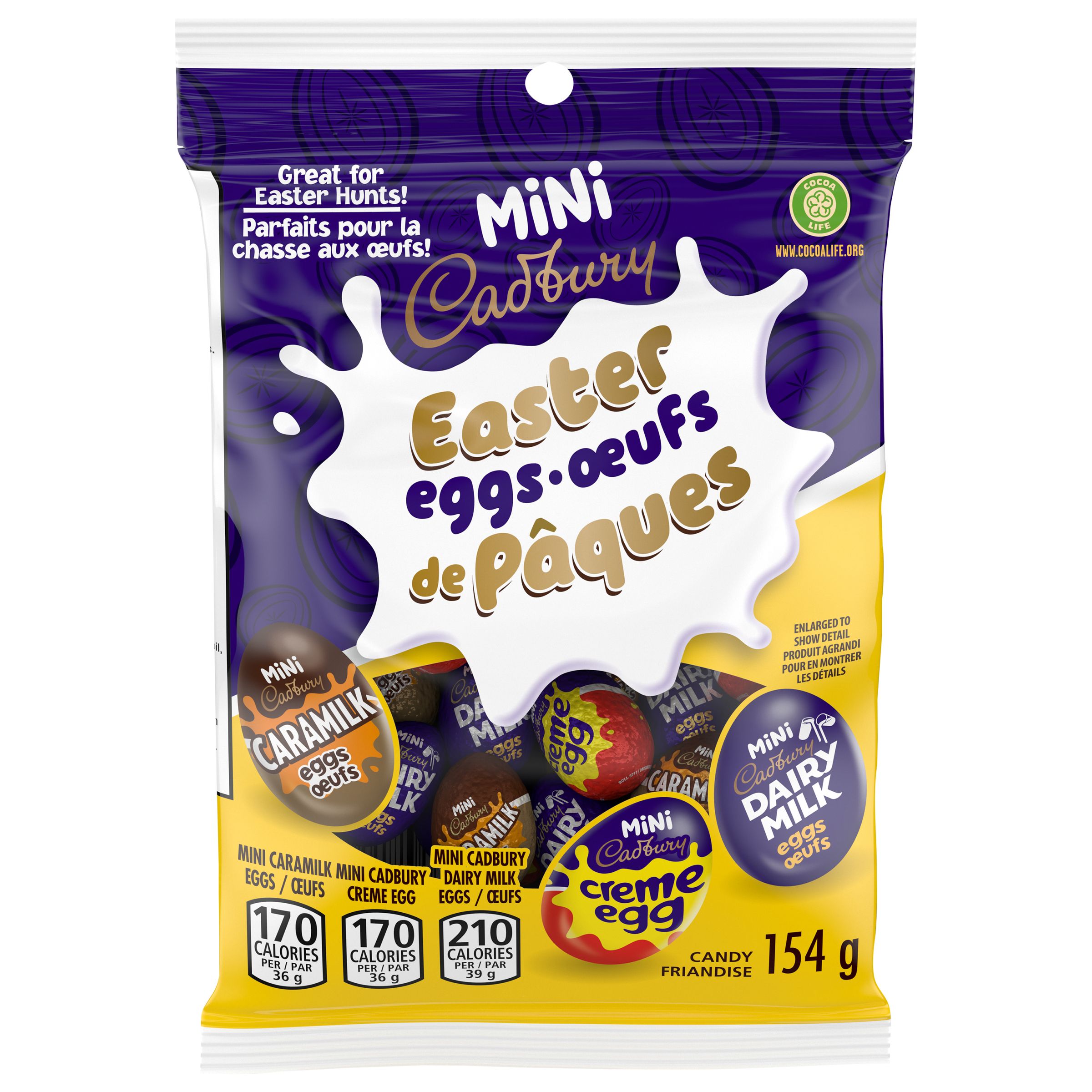 Cadbury Mini Easter Eggs Assorted Bag (154 g)-thumbnail-0