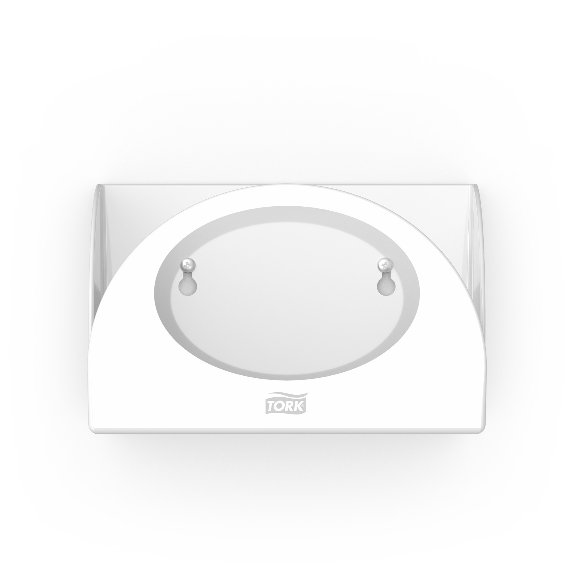 Aftørringsdispenser, Til aftørringsark, Foldede, Hvid, Tork Small Pack W8