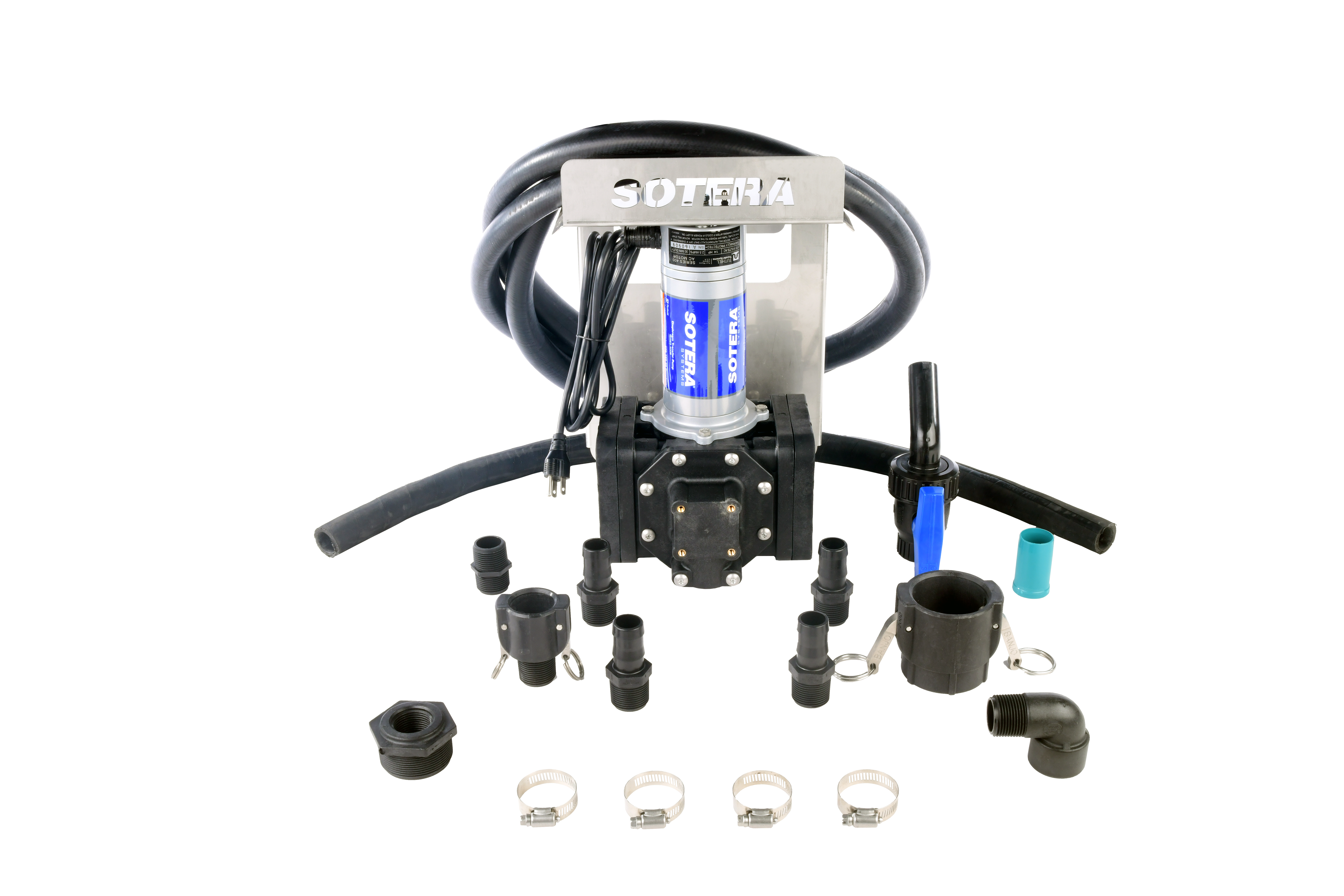 Sotera SS470B 115V 15 GPM Chemical Transfer Pump w/Tote Mount Package