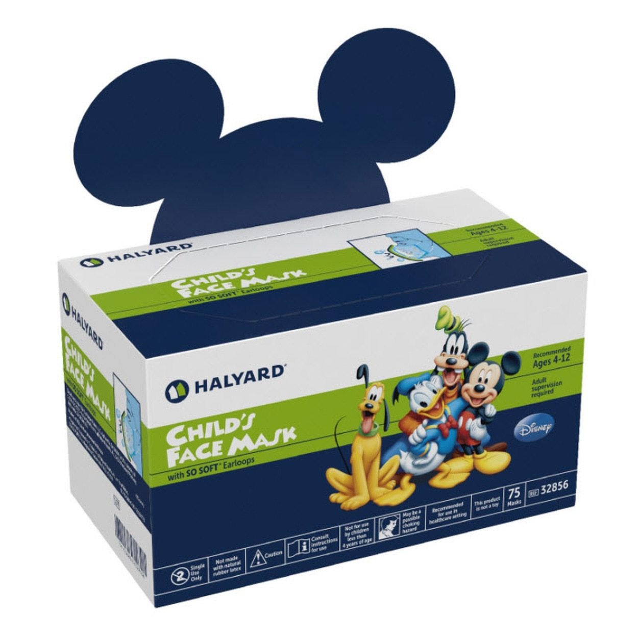 Child's Face Mask, Disney ®, Ages 4-12 - 75/Box