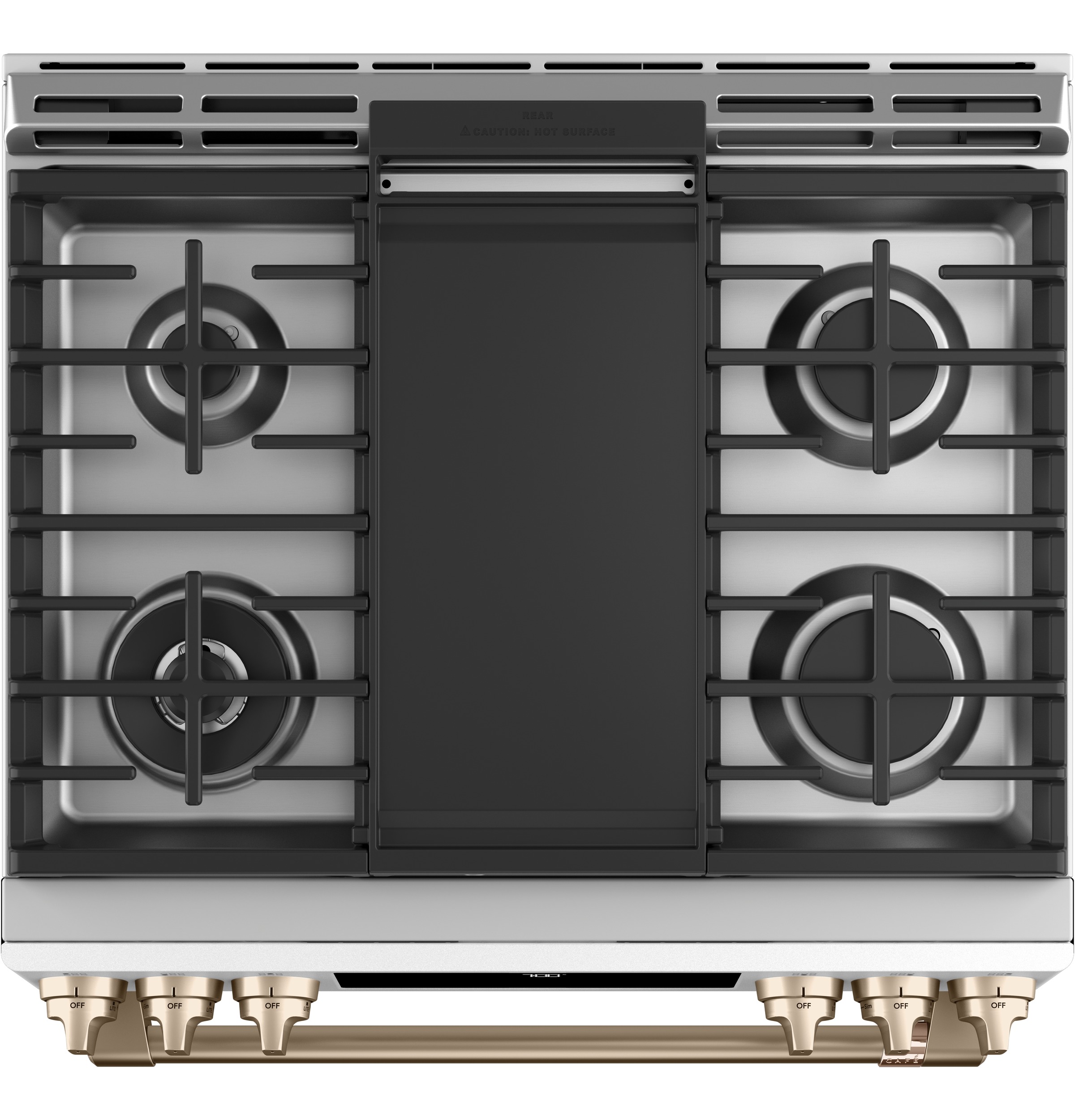 30" S/I — Gas RG — 6 Burners — Slf Cln w/ Stm Cln Opt — Cast Iron Griddle — Sgl Oven w/ Storage Drwr — True European Conv — ADA Compliant — Connectable via built-in WiFi view 5