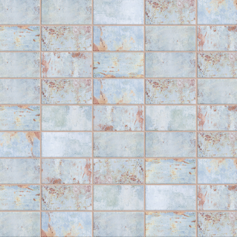 Biarritz Blue 3 in. x 6 in. Ceramic Wall Tile | Merola Tile