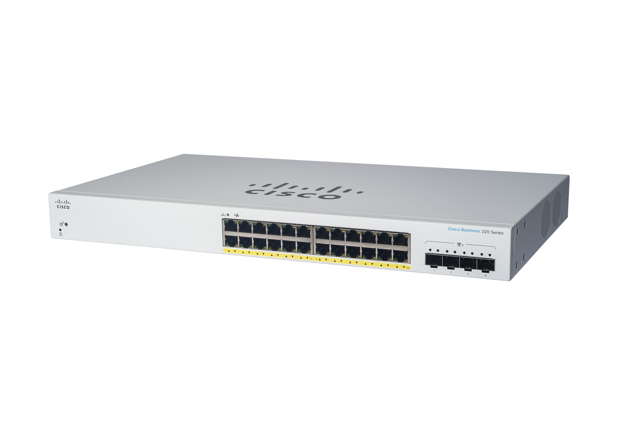 Cisco Business CBS220-24FP-4G 24 Port Layer 2 Managed Ethernet Switch