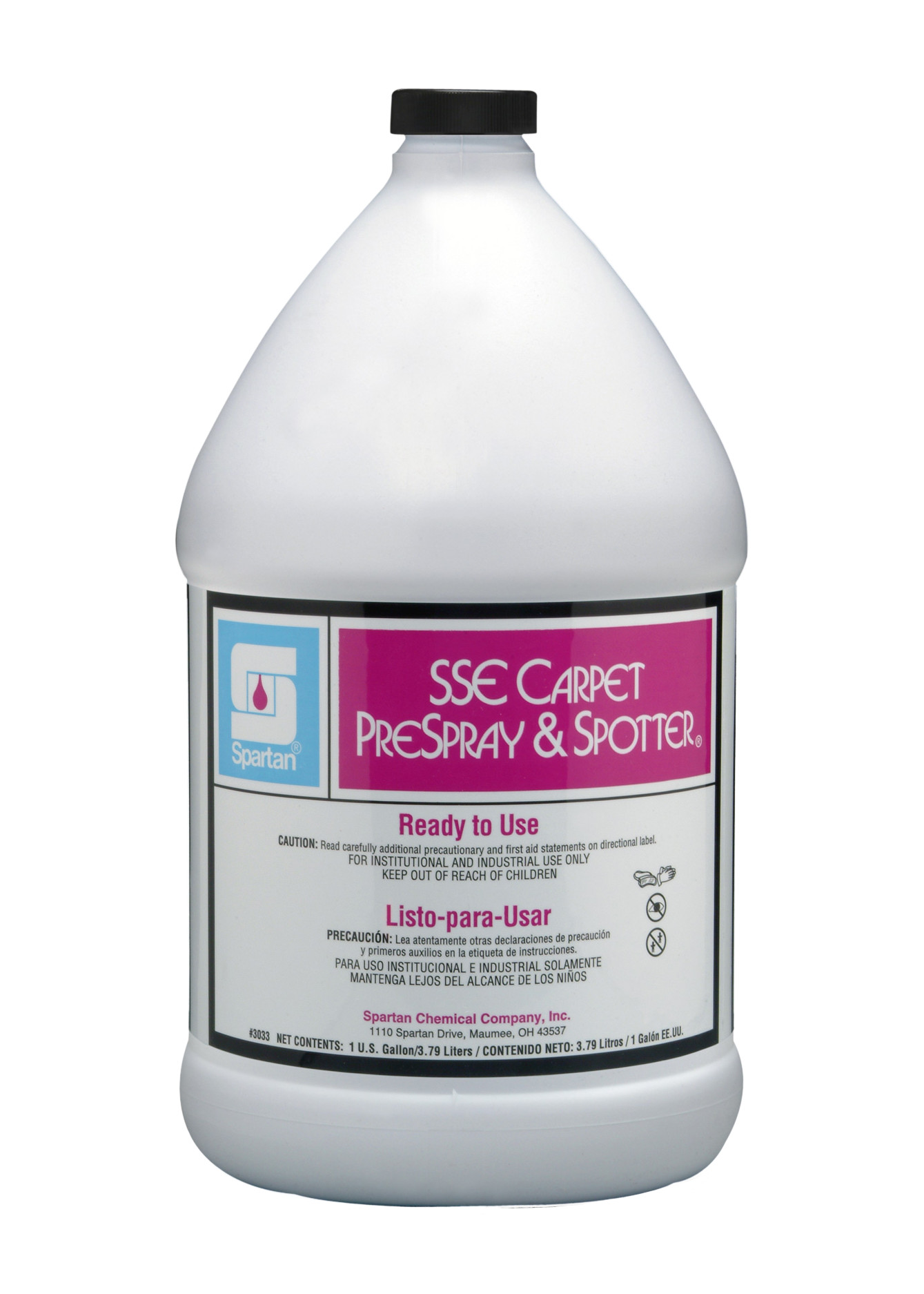 Spartan Chemical Company SSE Carpet Prespray & Spotter, 1 GAL 4/CSE
