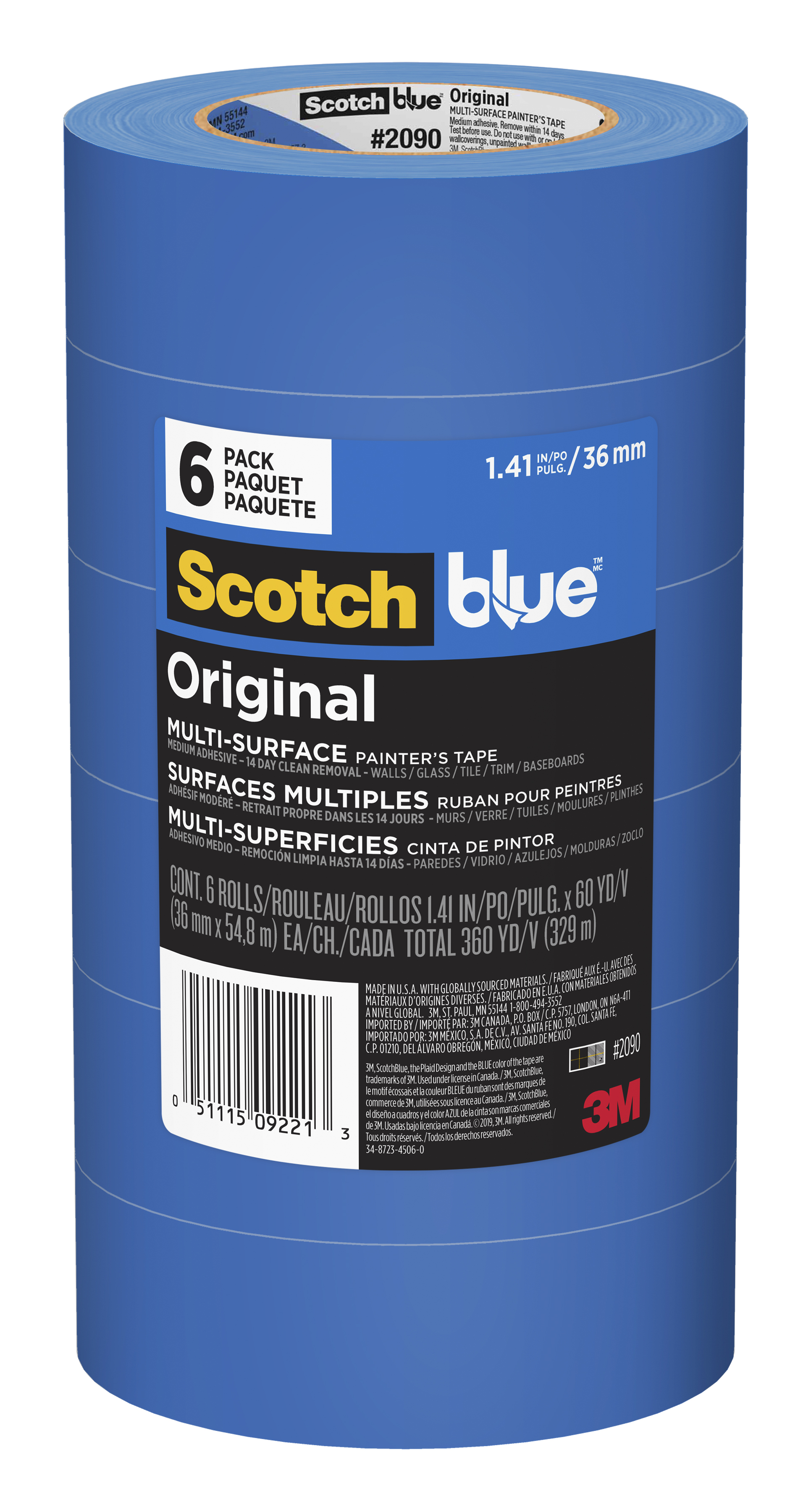 SCOTCHBLUE ORIGINAL MULTI SURFACE TAPE