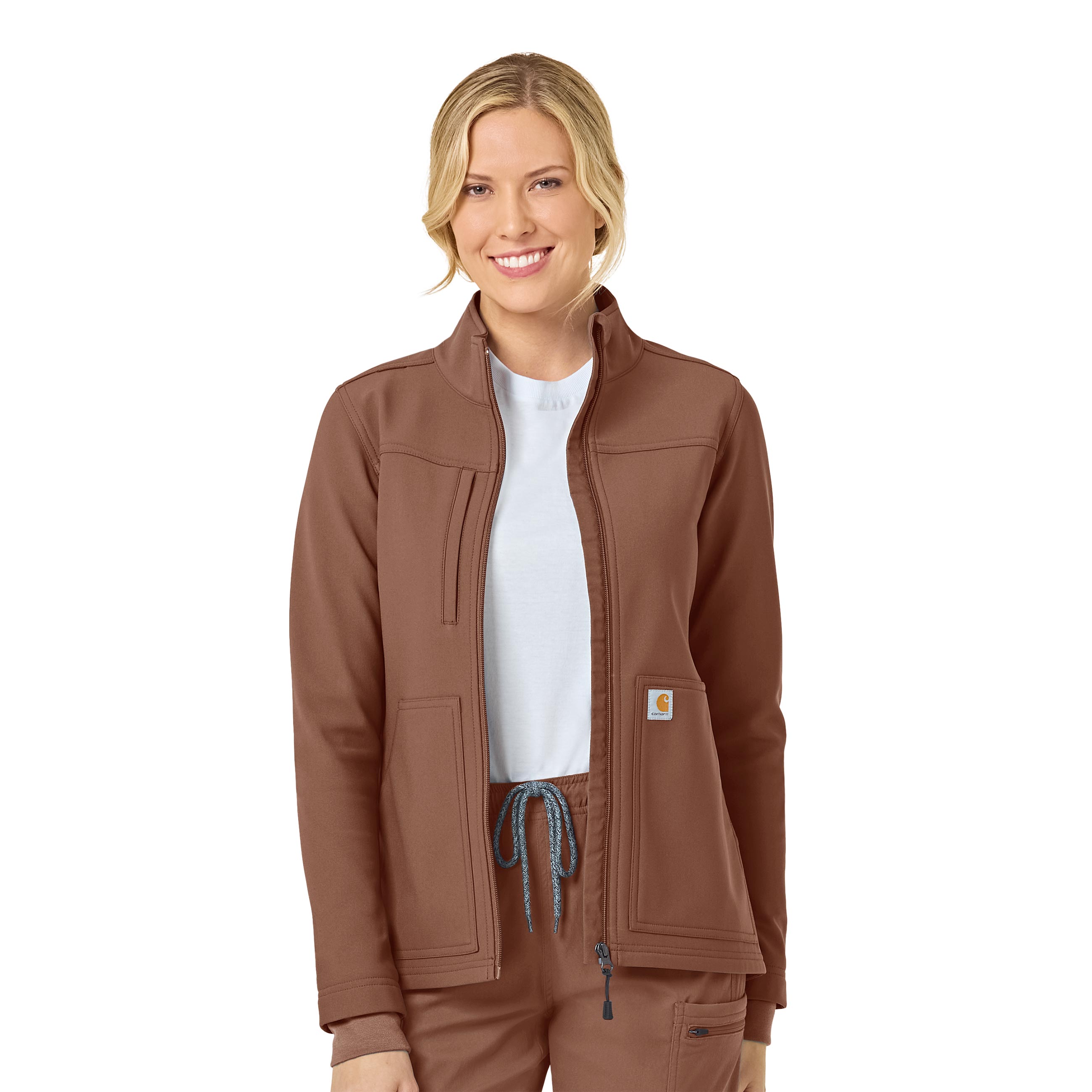 Rugged Flex Women&#8216;s Bonded Fleece Jacket-Carhartt
