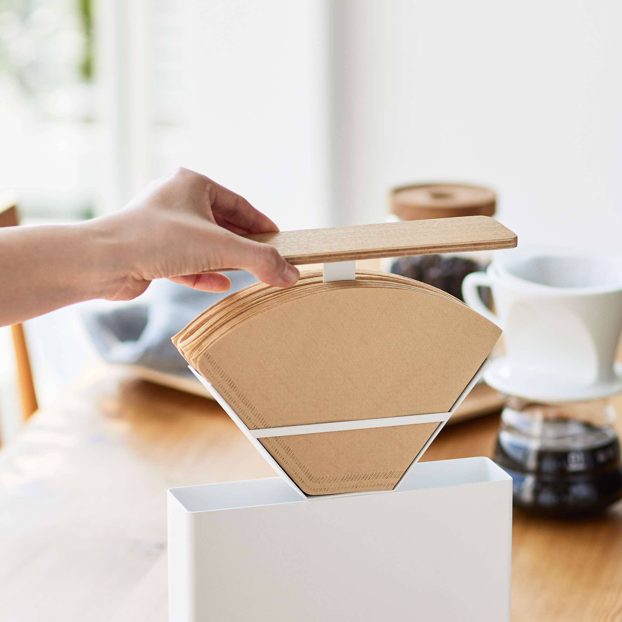 Coffee Paper Filter Case : Comfortable Use