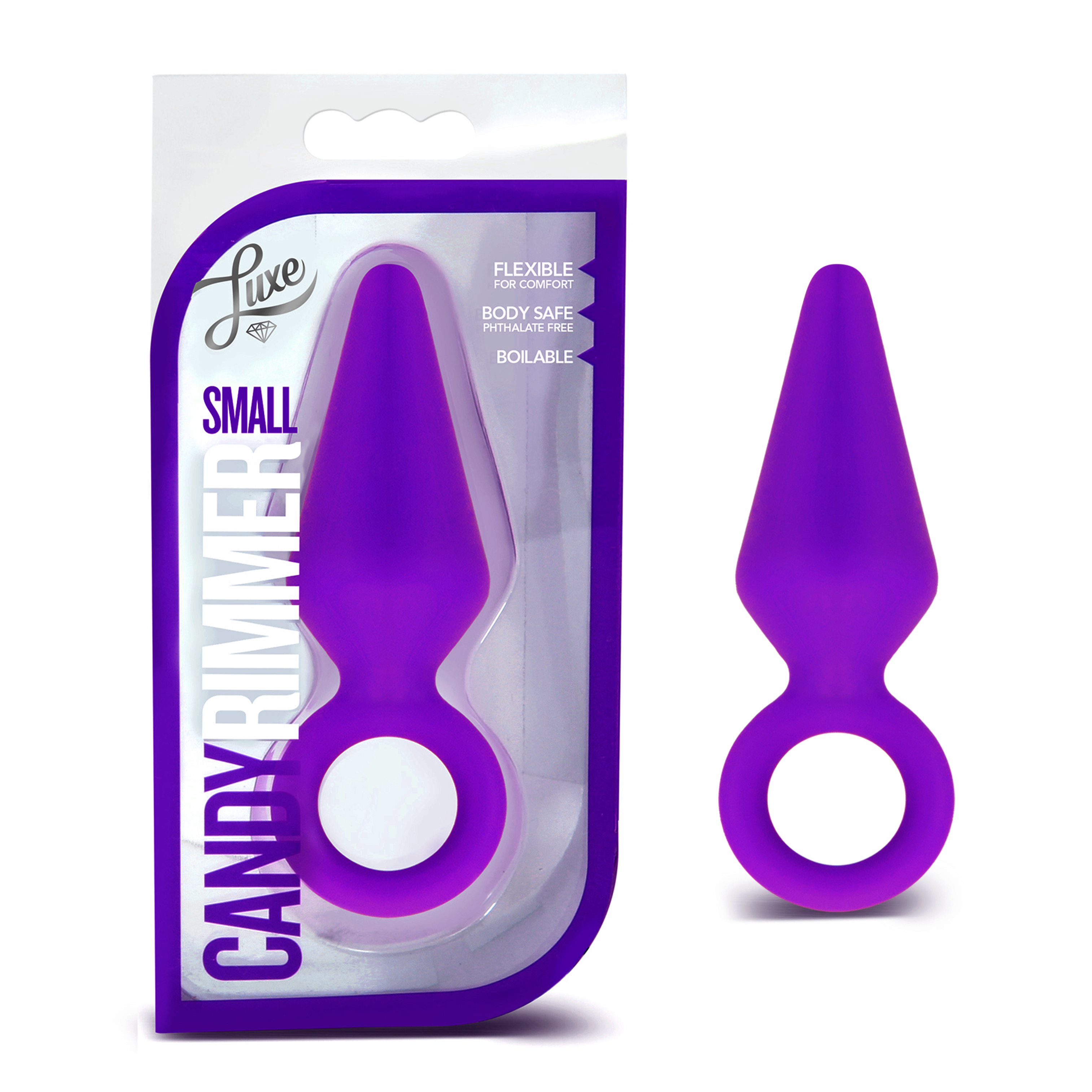 Blush Luxe Candy Rimmer Purple 3-Inch Anal Plug