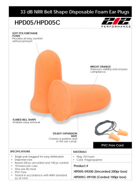 Product Sheet for HPD05C-09100