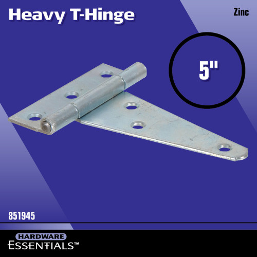 Hardware Essentials Heavy Duty THinge Zinc (5")