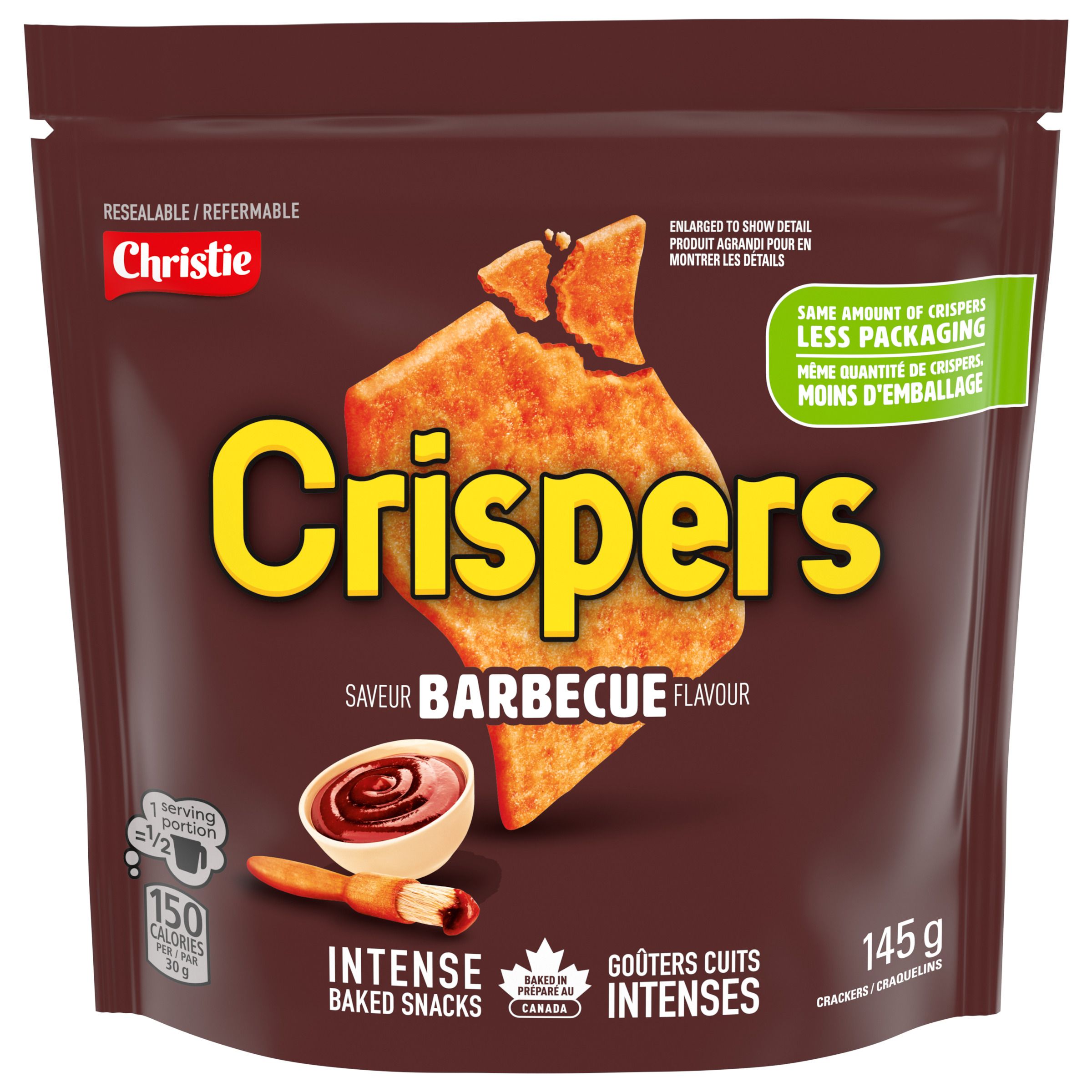 CRISPERS BARBECUE 145 g-thumbnail-1