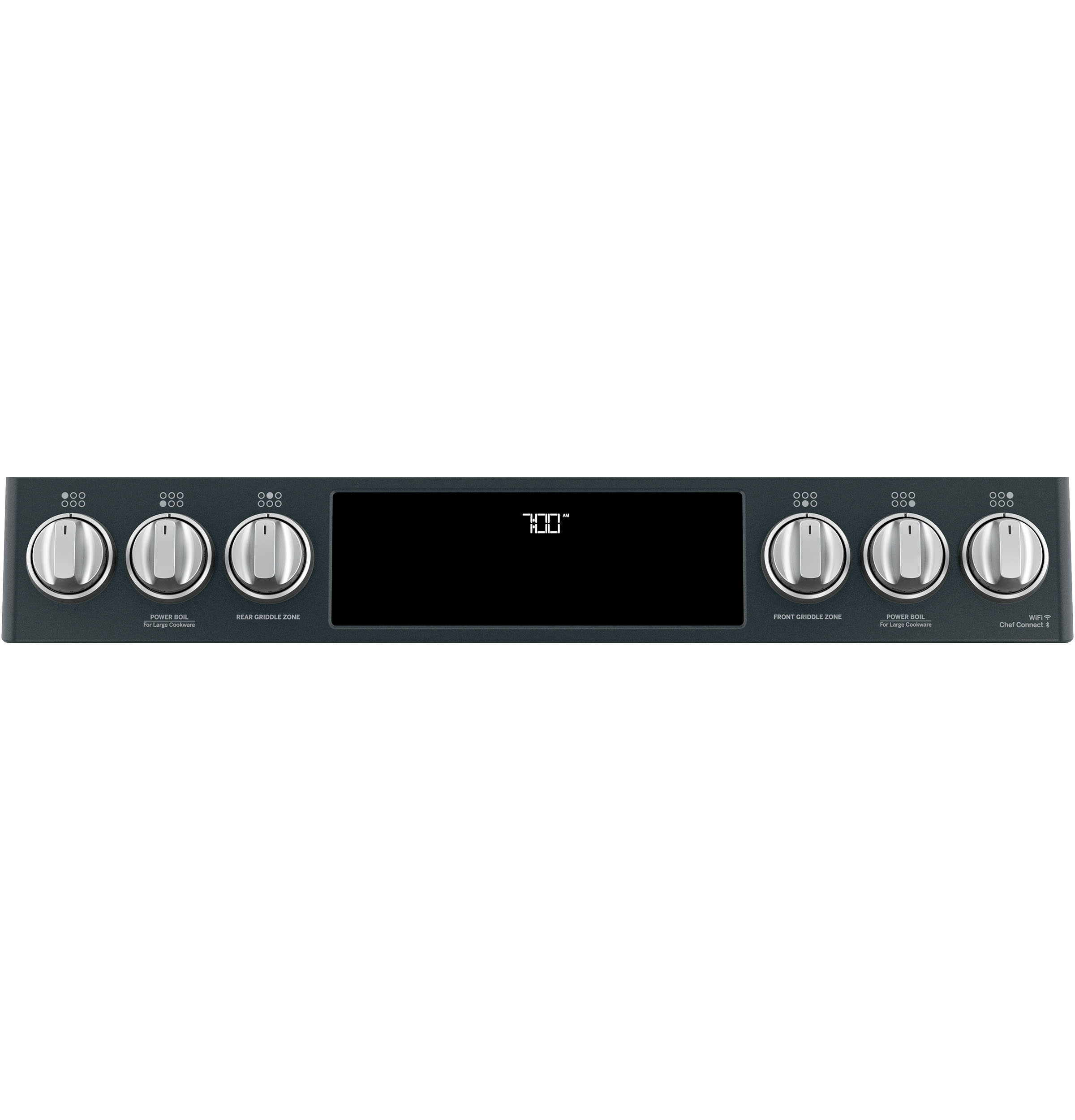 30" S/I — Gas RG — 6 Burners — Slf Cln w/ Stm Cln Opt — Cast Iron Griddle — Sgl Oven w/ Storage Drwr — True European Conv — ADA Compliant — Connectable via built-in WiFi view 3