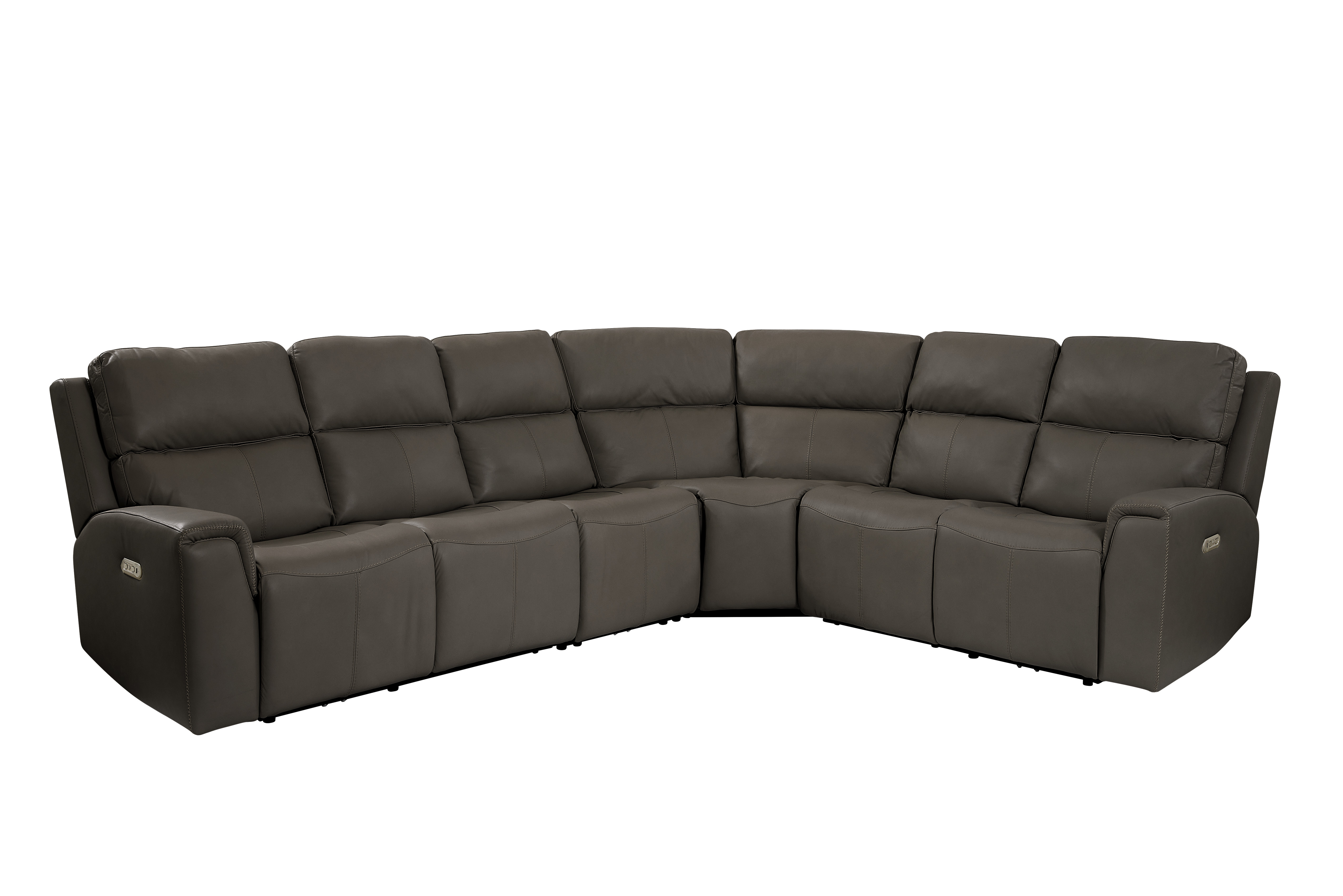 Flexsteel Jarvis Power Reclining Sectional with Power Headrest