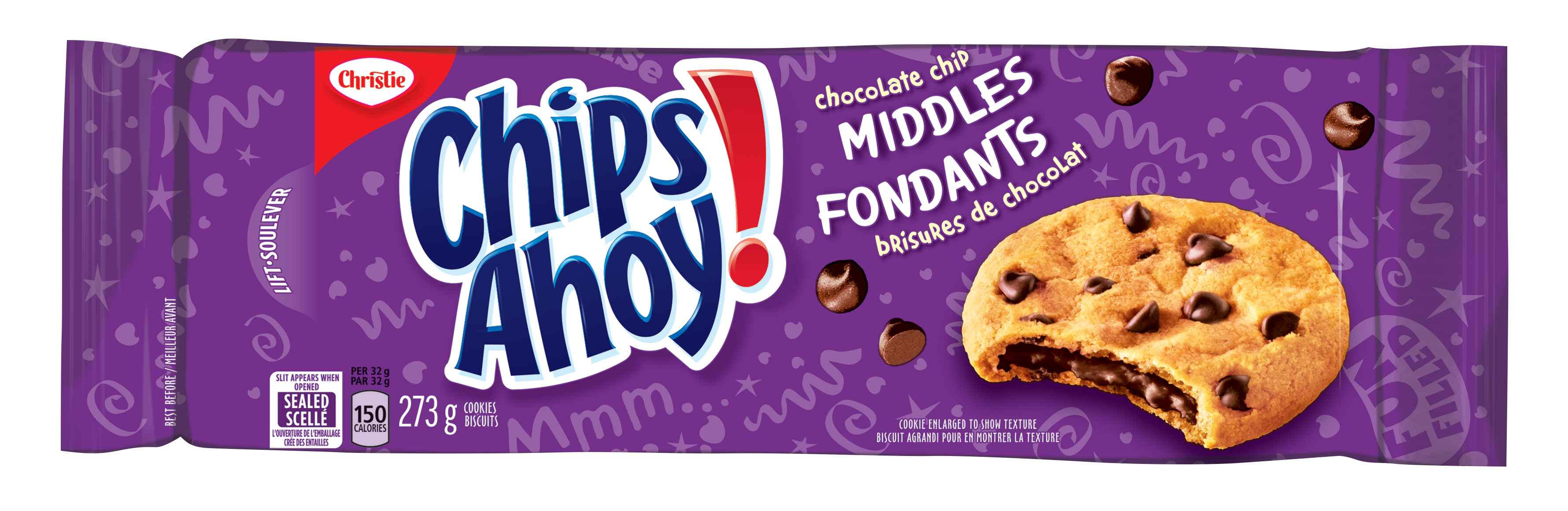 CHIPS AHOY! Middles Chocolate Chip 273 g-thumbnail-1