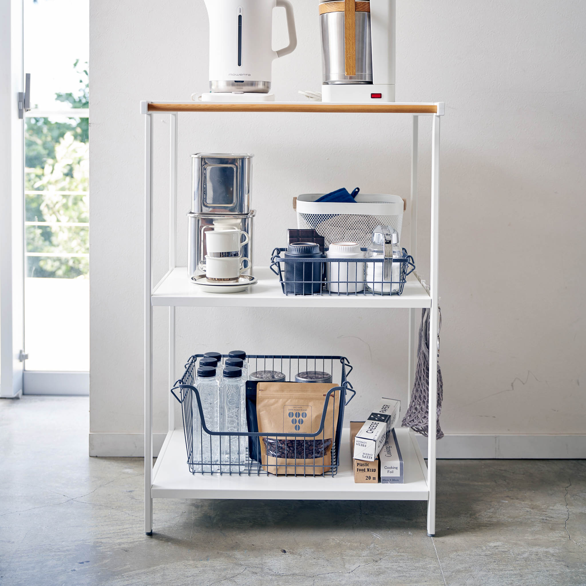 3-Tiered Storage Rack : Multi-Functional
