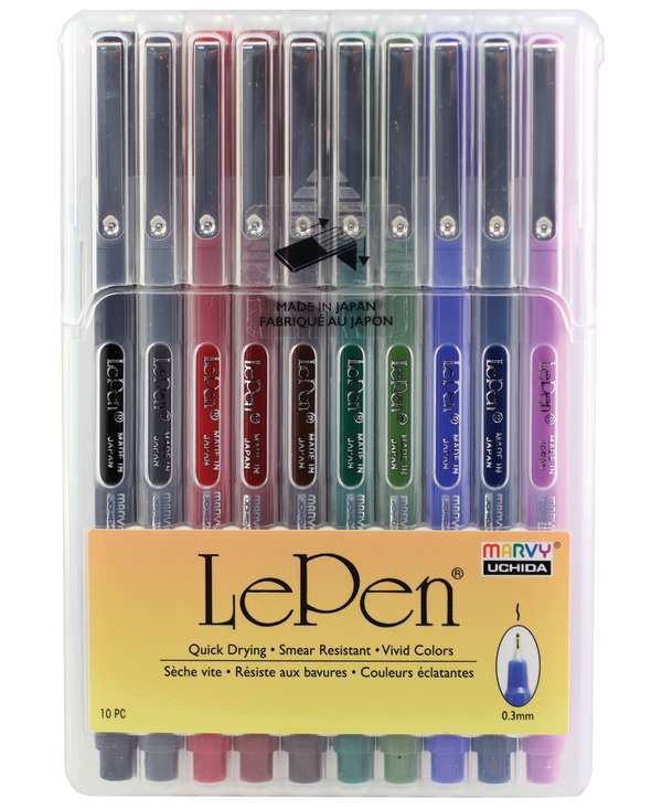 LePen®, Dark, 10 colors