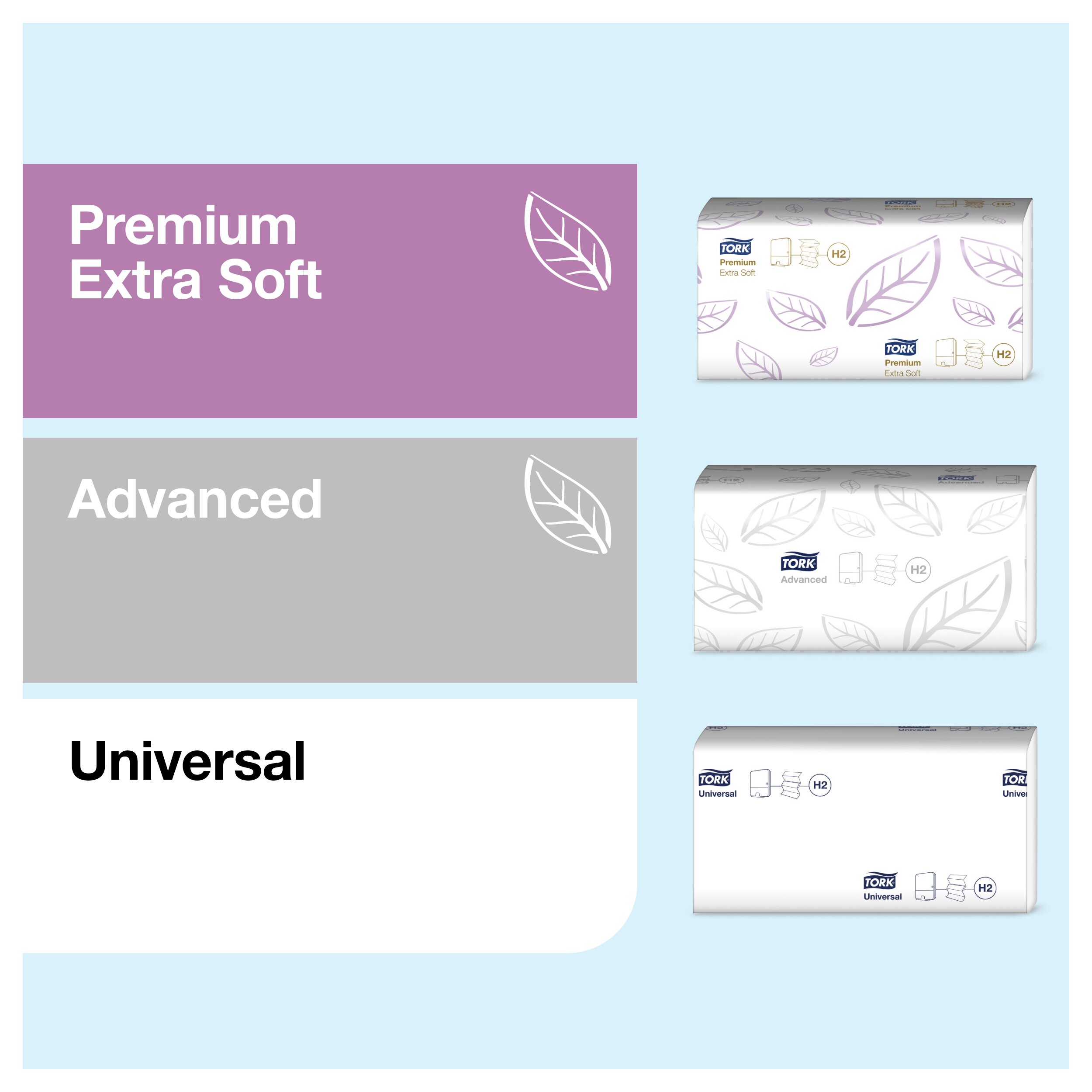 Håndklædedispenser, Til håndklædeark, C-fold og ZZ-fold, Sort, Tork Singlefold H3