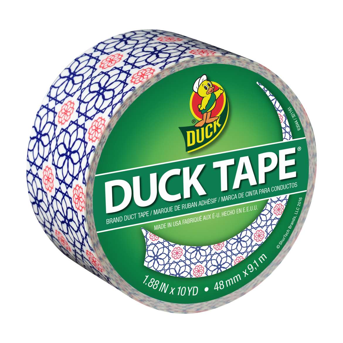 Printed Duck Tape® Brand Duct Tape - Arabesque, 1.88 in. x 10 yd. Image