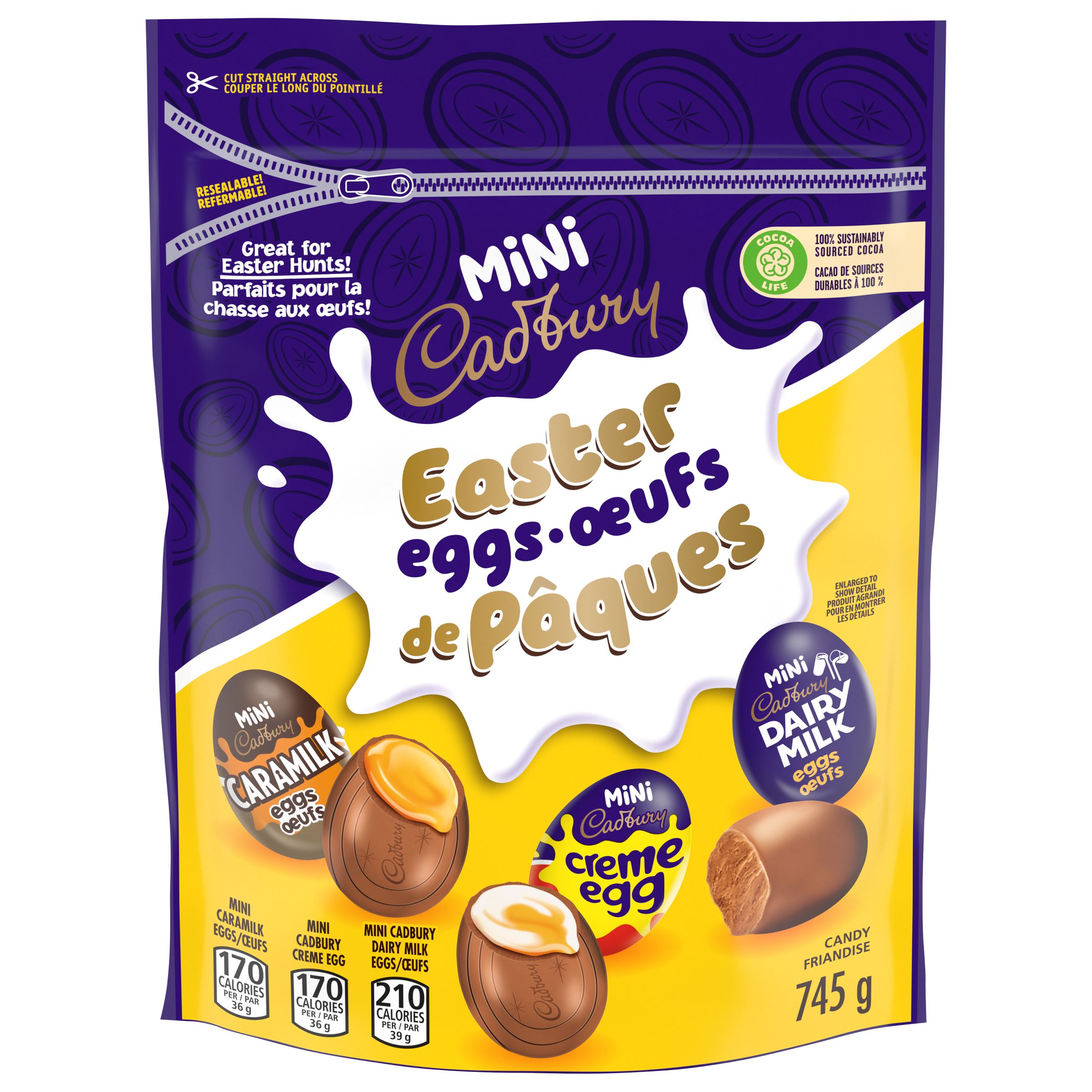 Cadbury Assorted Mini Eggs Chocolate 745 G