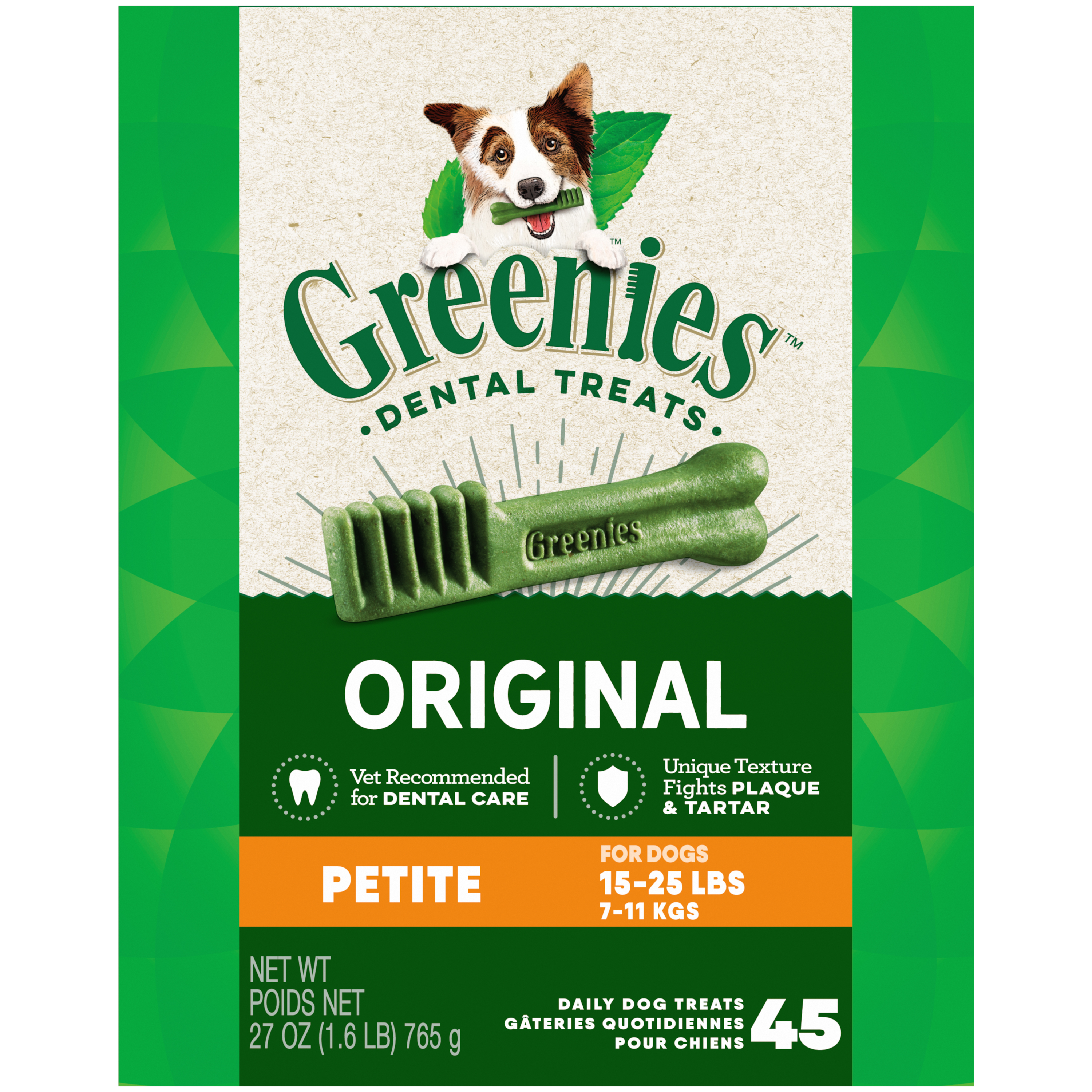 27 oz. Greenies Petite Tub Treat Pk - Health/First Aid