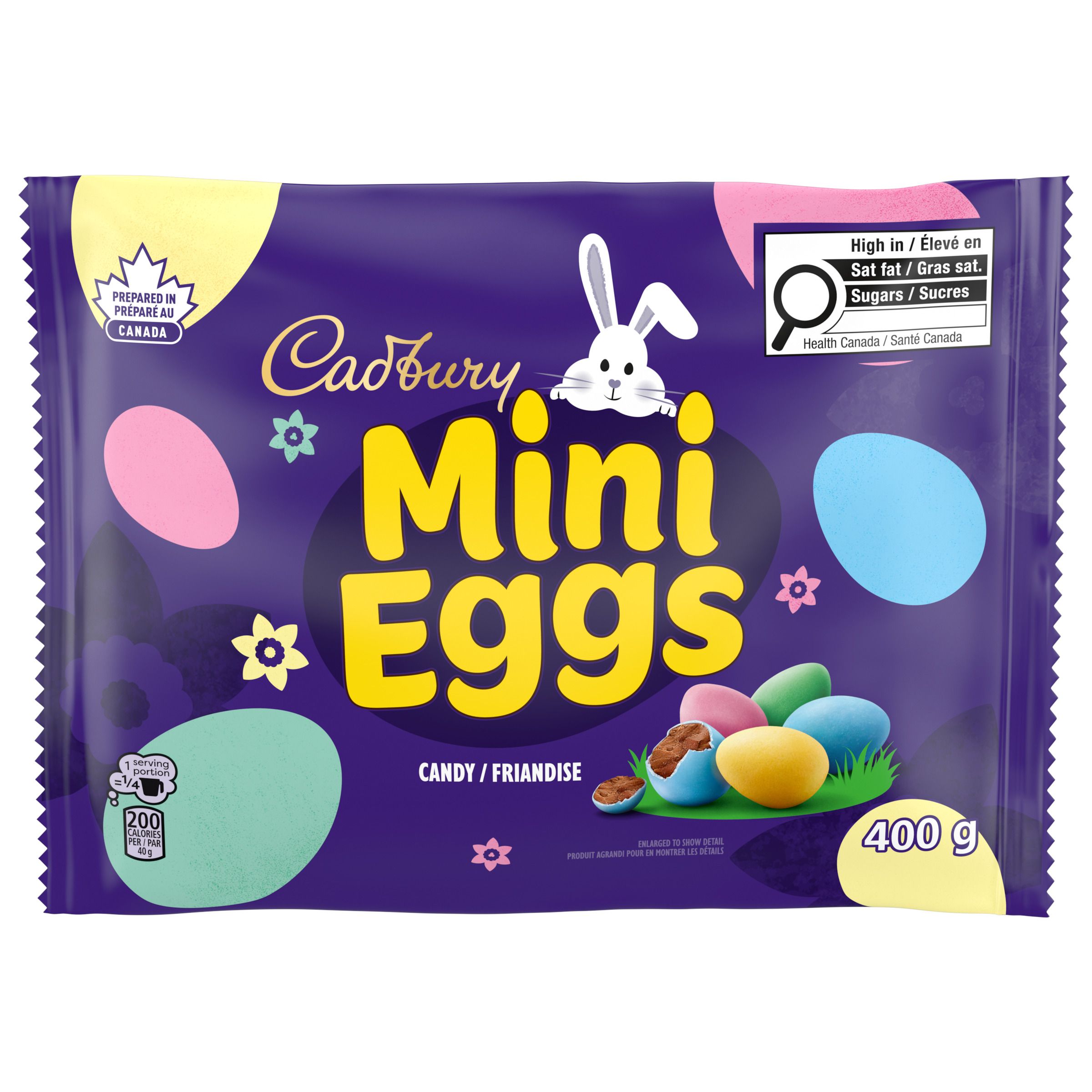 Cadbury Mini Eggs Candy for Easter (Family Pack, 400 g)-thumbnail-1