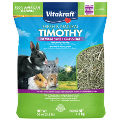 Image of Vitakraft Timothy Hay for Rabbit/Guinea Pig/Chinchilla/Degu 56 oz.