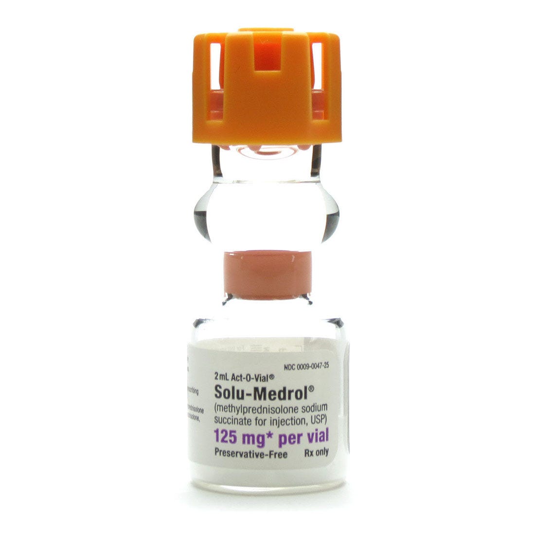 Solu-Medrol 125mg 2ml Act-O-Vial