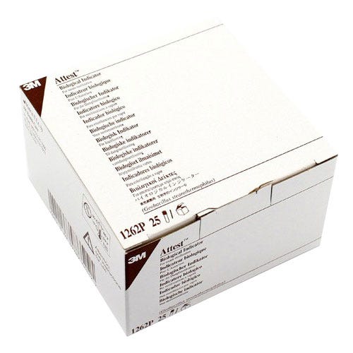 Attest™ Biological Indicators, Brown Cap, 48 Hour Results - 25/Box