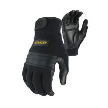 STANLEY SY800 EU Premium Leather Padded Palm Gloves