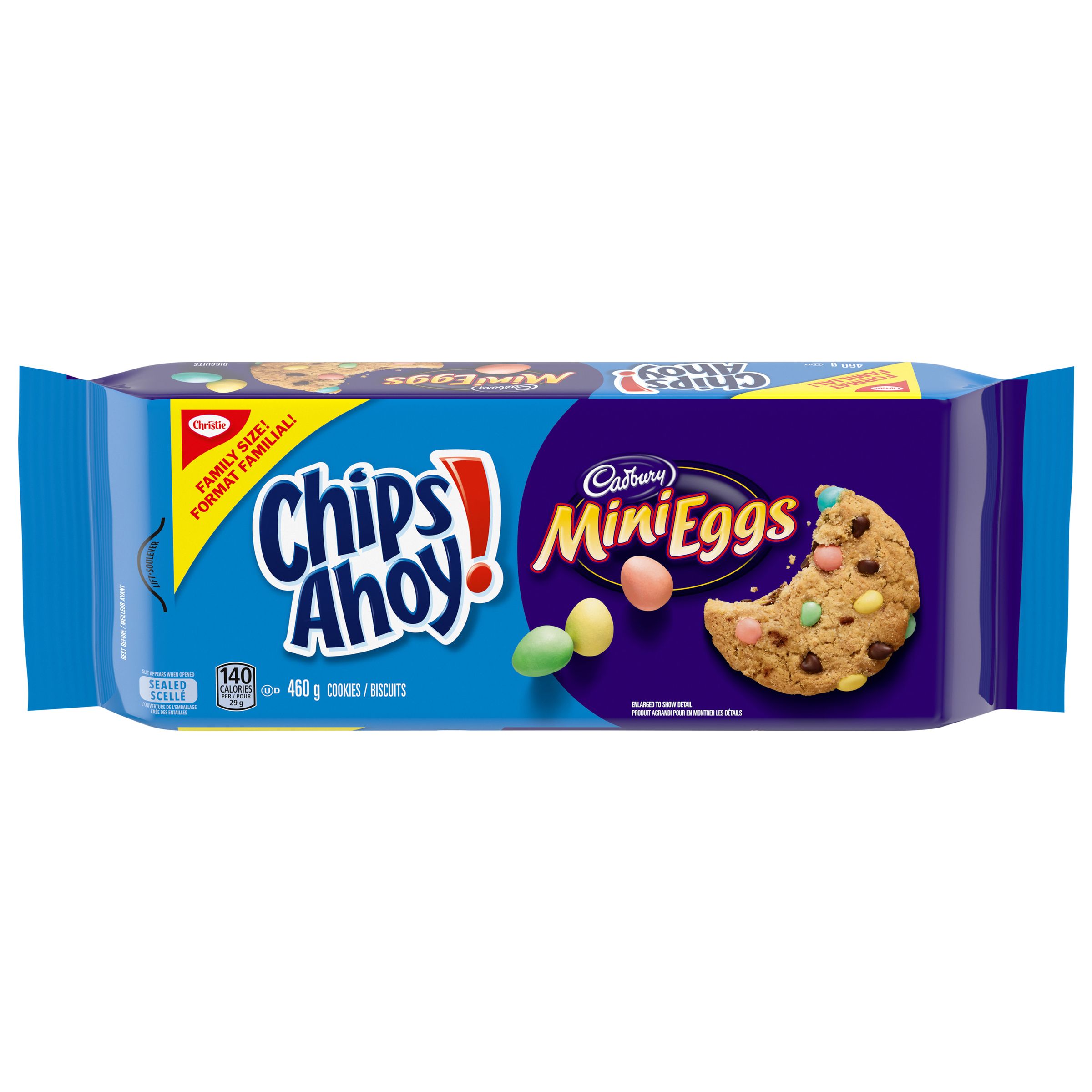 Chips Ahoy! Cadbury Mini Eggs Cookies, 460G-1