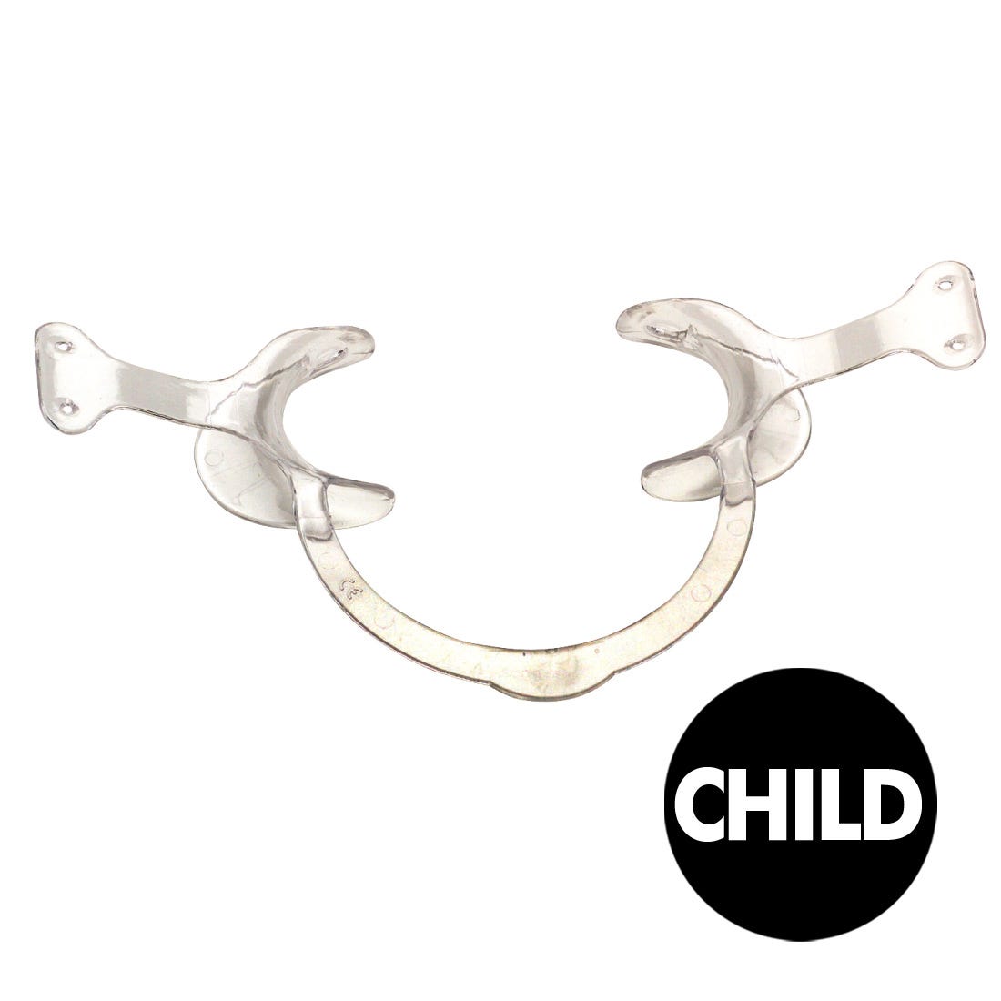 ACE Autoclavable Self Spanning Lip/Cheek Retractor with holders, child, 35mm