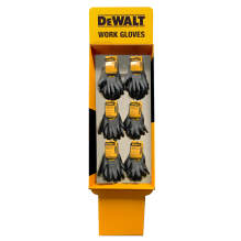 DEWALT FS6-DPG73 Ultradex® Smooth Nitrile Gloves 6 Peg Free Standing Corrugated Display, 72 Pairs