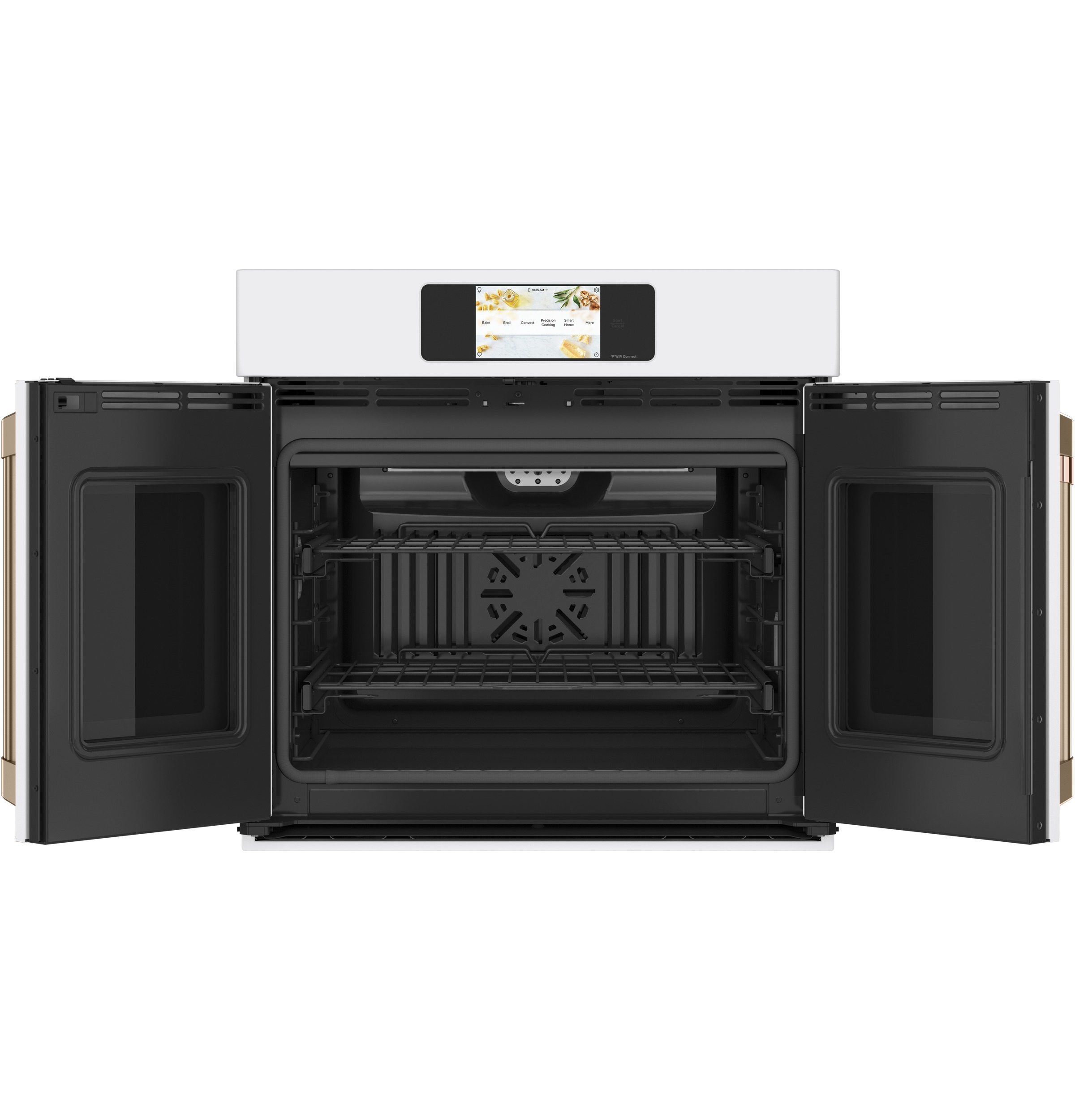 30" Width — Sgl Elec French-Dr — Slf & Stm Cln — Conv Oven — 7" Full-Clr Tch LCD Scrn — 2x Roller Rck, Meat Prb — Prec Ckg, Hot-Air Fry — ADA Compliant — Connectable via built-in WiFi — Est Drop Date = JUN-26 view 2