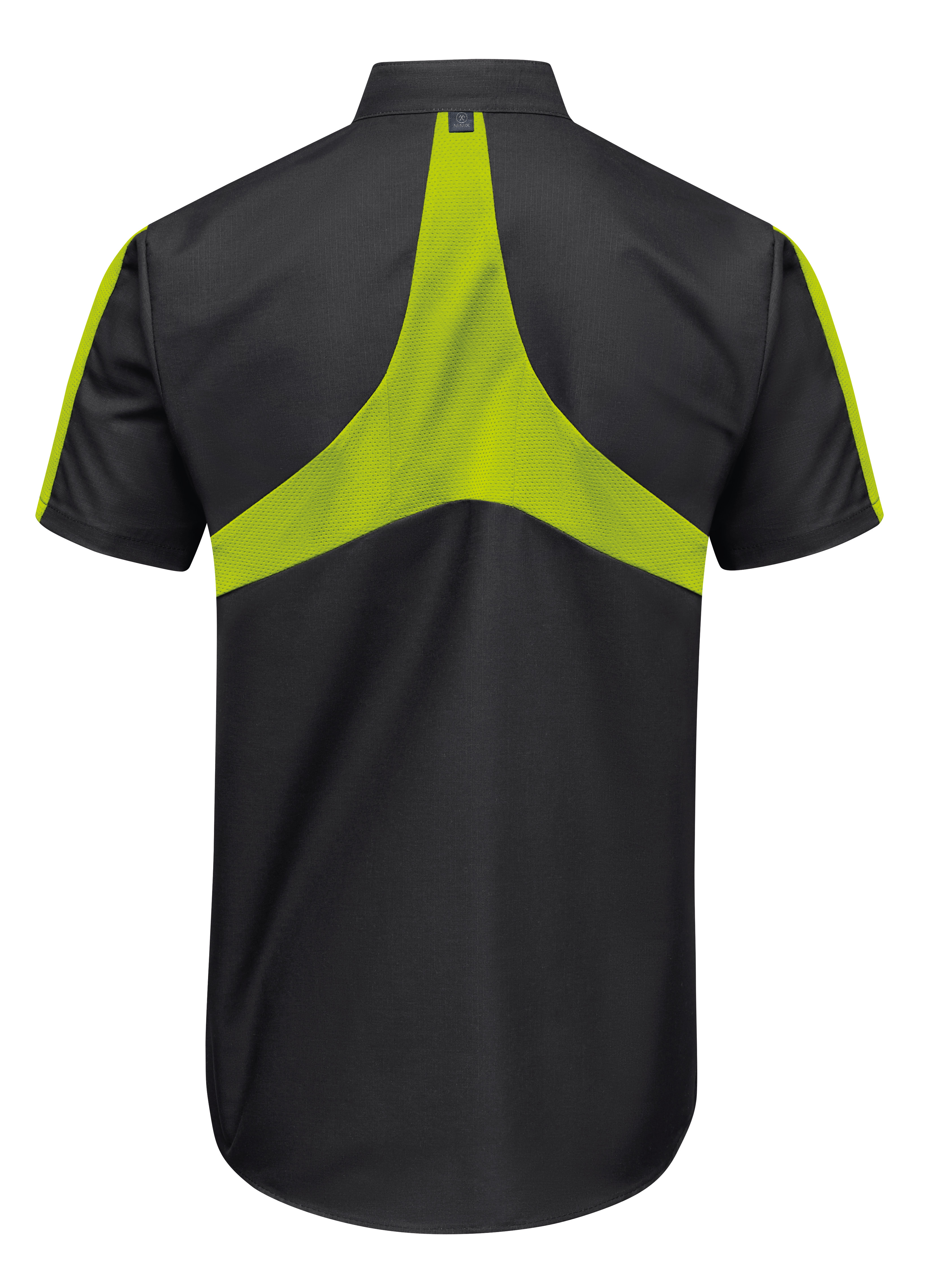 Picture of Red Kap® SX46-COLORBLOCK Men's Short Sleeve Two Tone Pro+ Work Shirt with OilBlok and MIMIX®