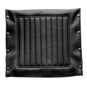 E and J Embossed Seat Upholstery, Black, 22 x 16 Inch