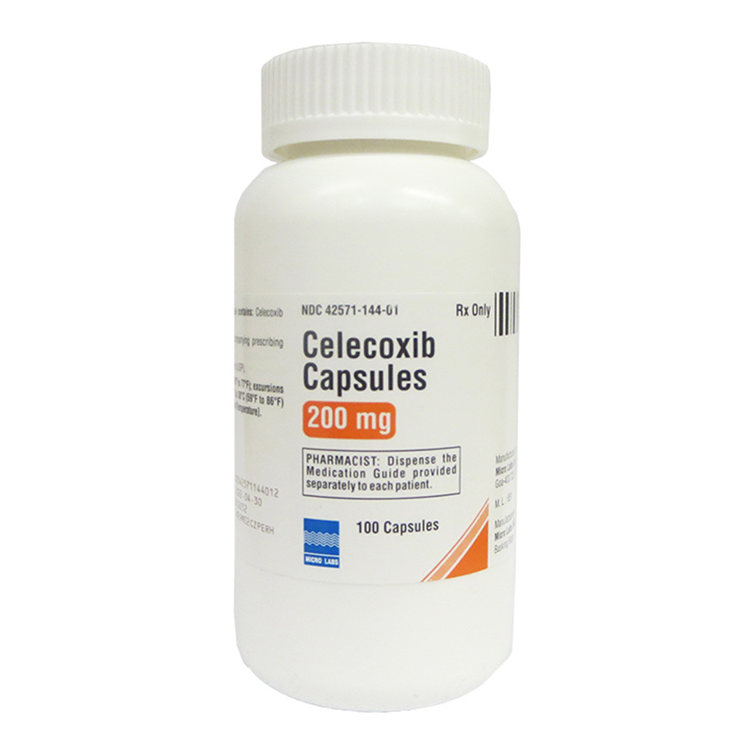 Celecoxib 200mg Capsules - 100/Bottle