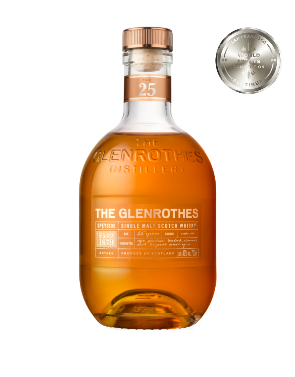 THE GLENROTHES 25 YEARS OLD SCOTCH WHISKY 2023 RELEASE