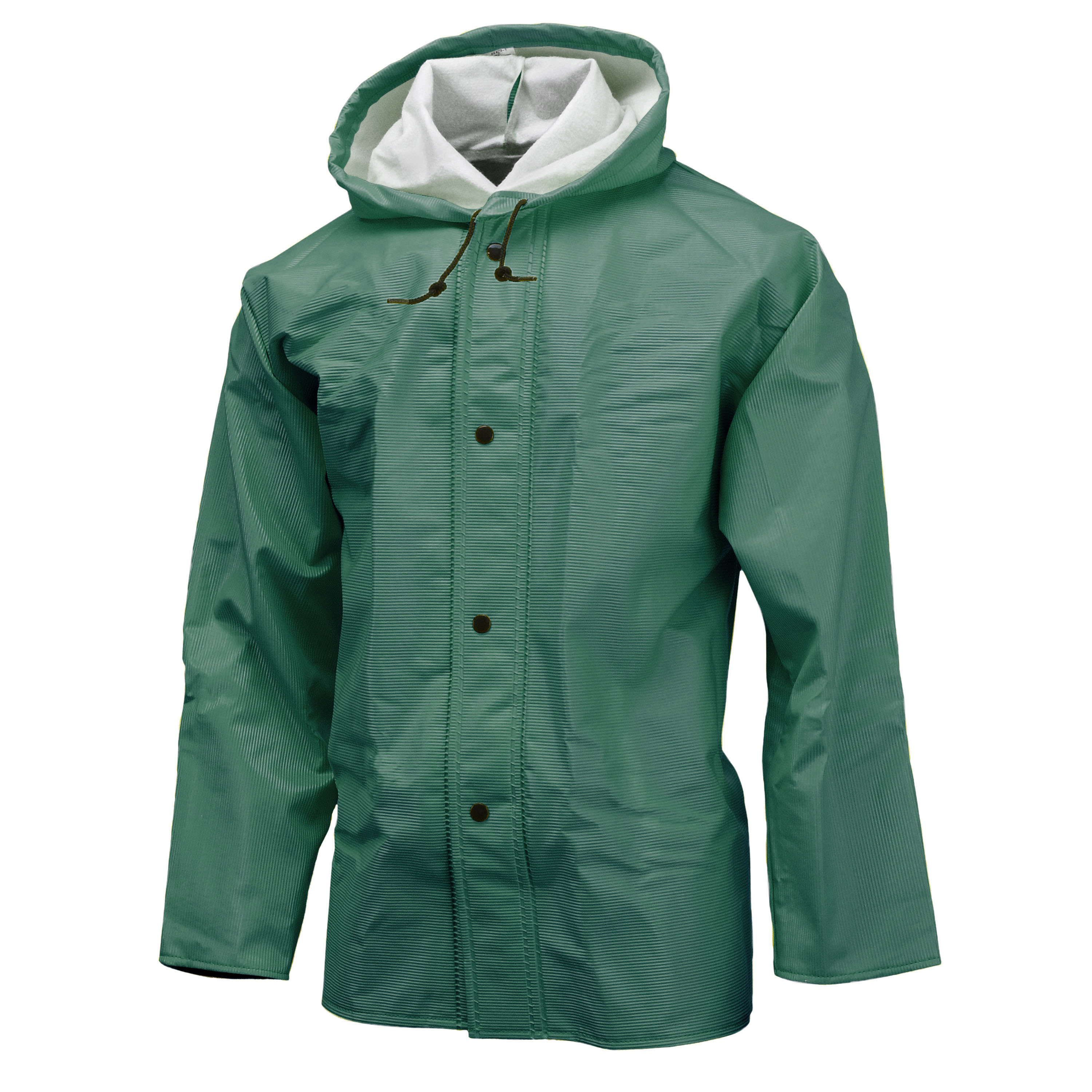 56AJ Dura Quilt Jacket with Hood - Green - Size 2X