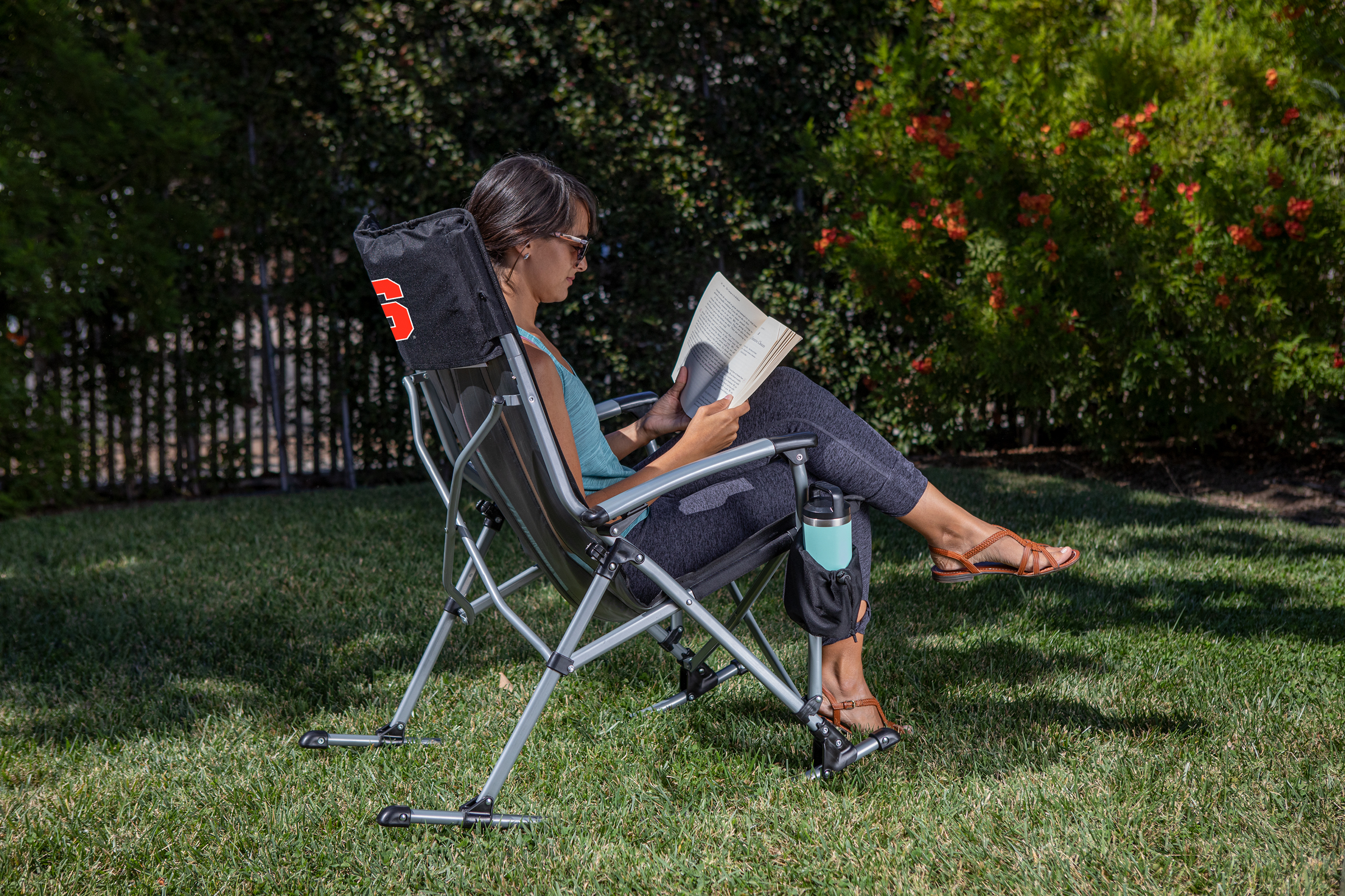 Syracuse Orange - Outdoor Rocking Camp Chair