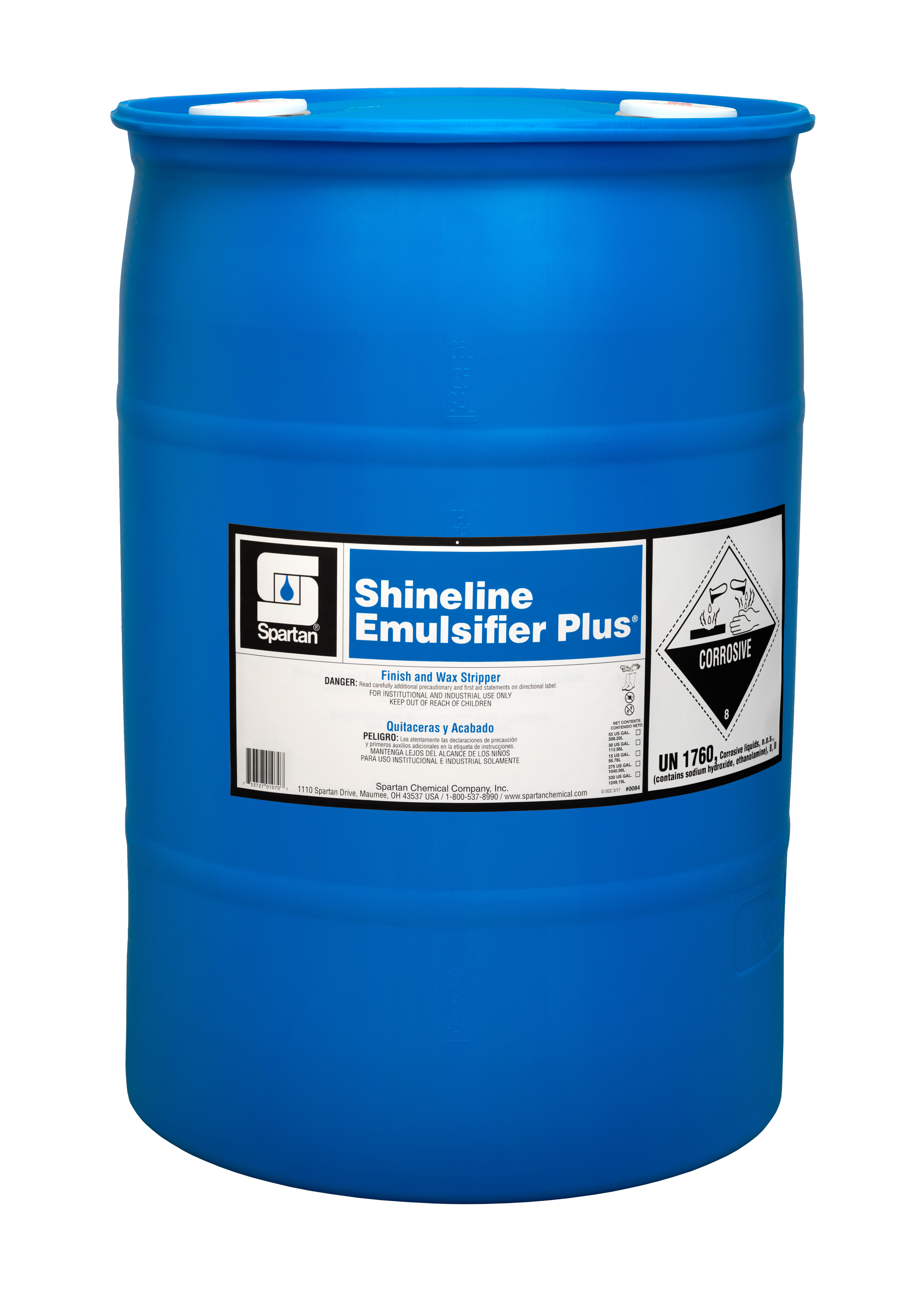 Spartan Chemical Company Shineline Emulsifier Plus, 30 GAL DRUM