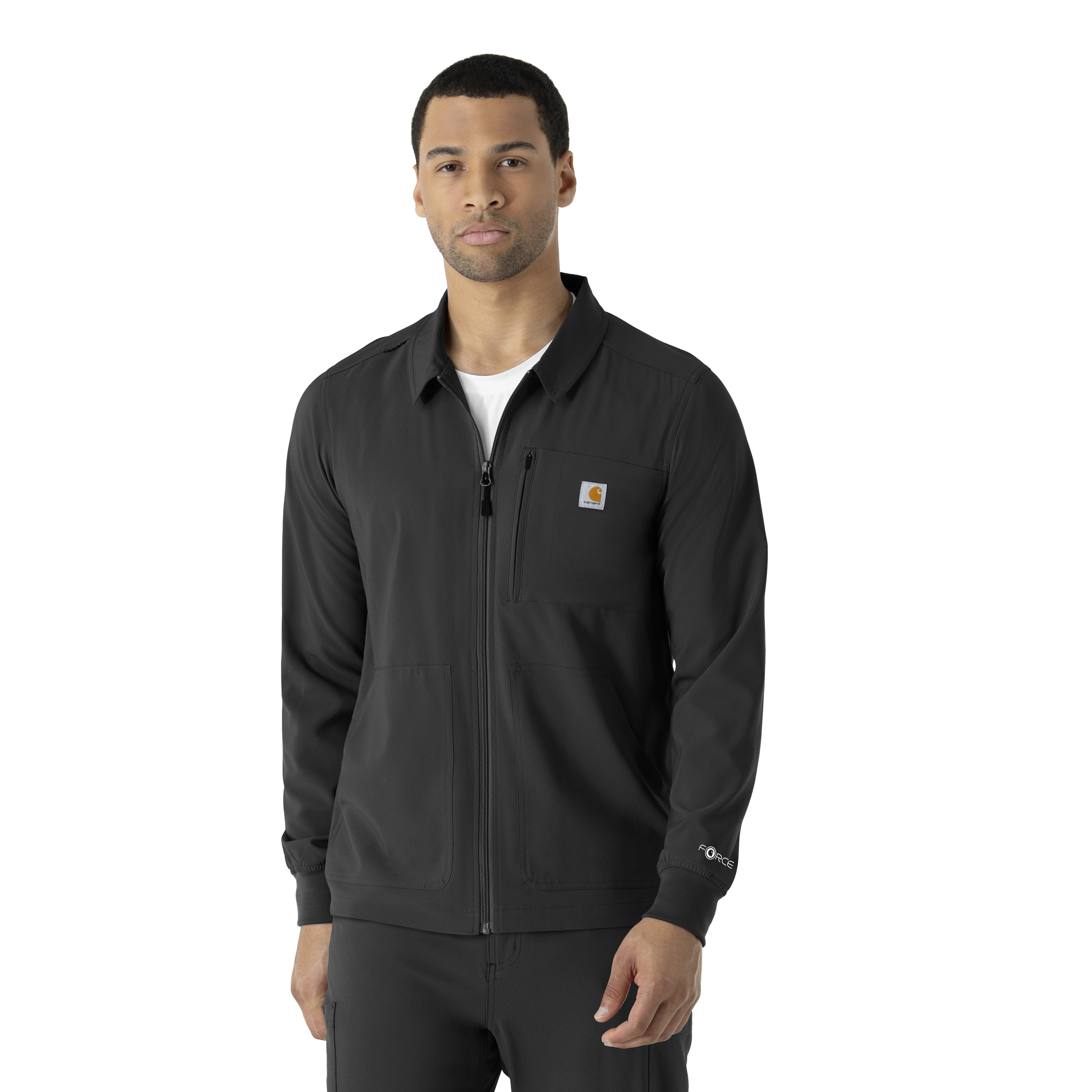 Force Cross&#45;Flex Men&#39;s Lightweight Scrub Jacket-Carhartt