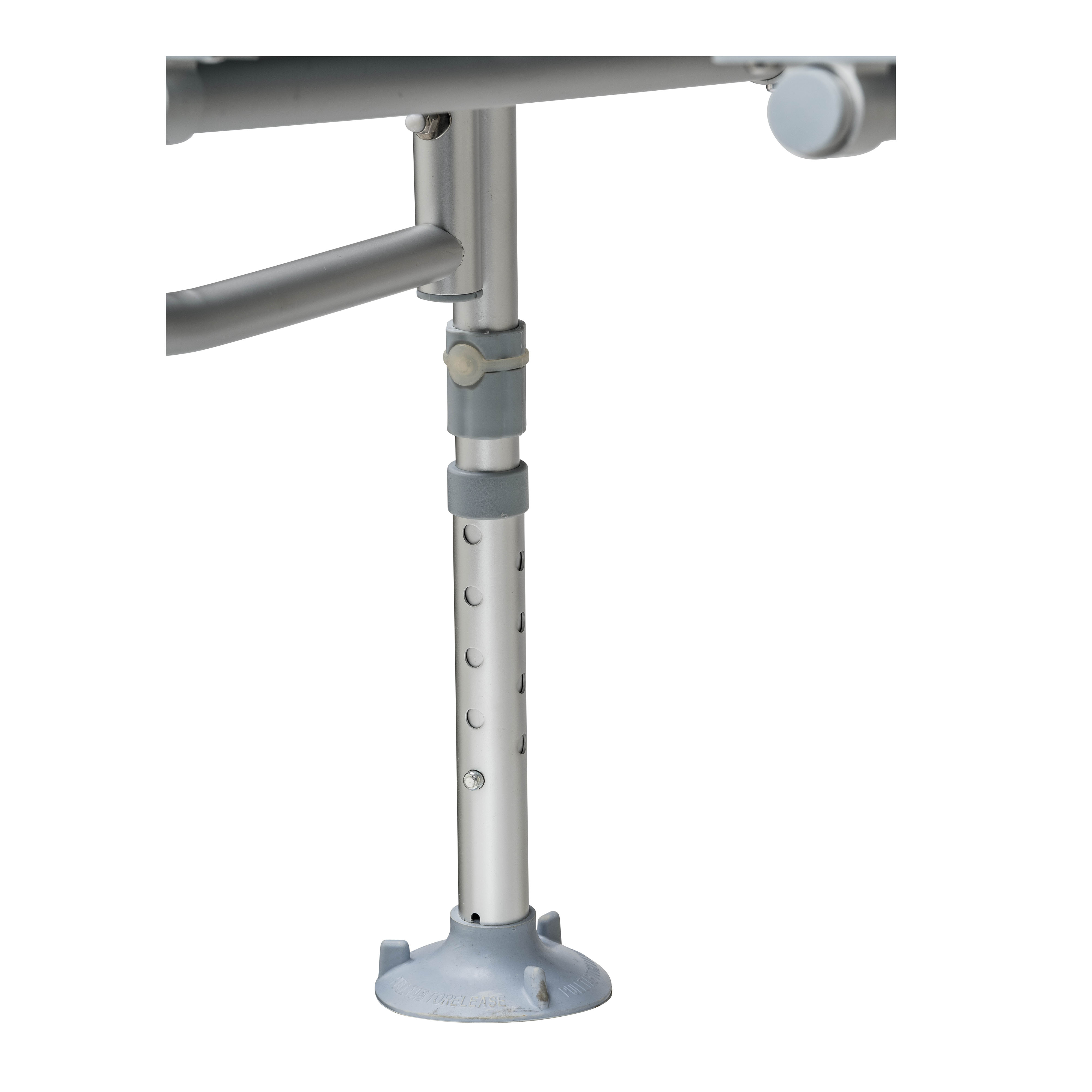 Drive Medical Plastic Tub Transfer Bench with Adjustable Backrest