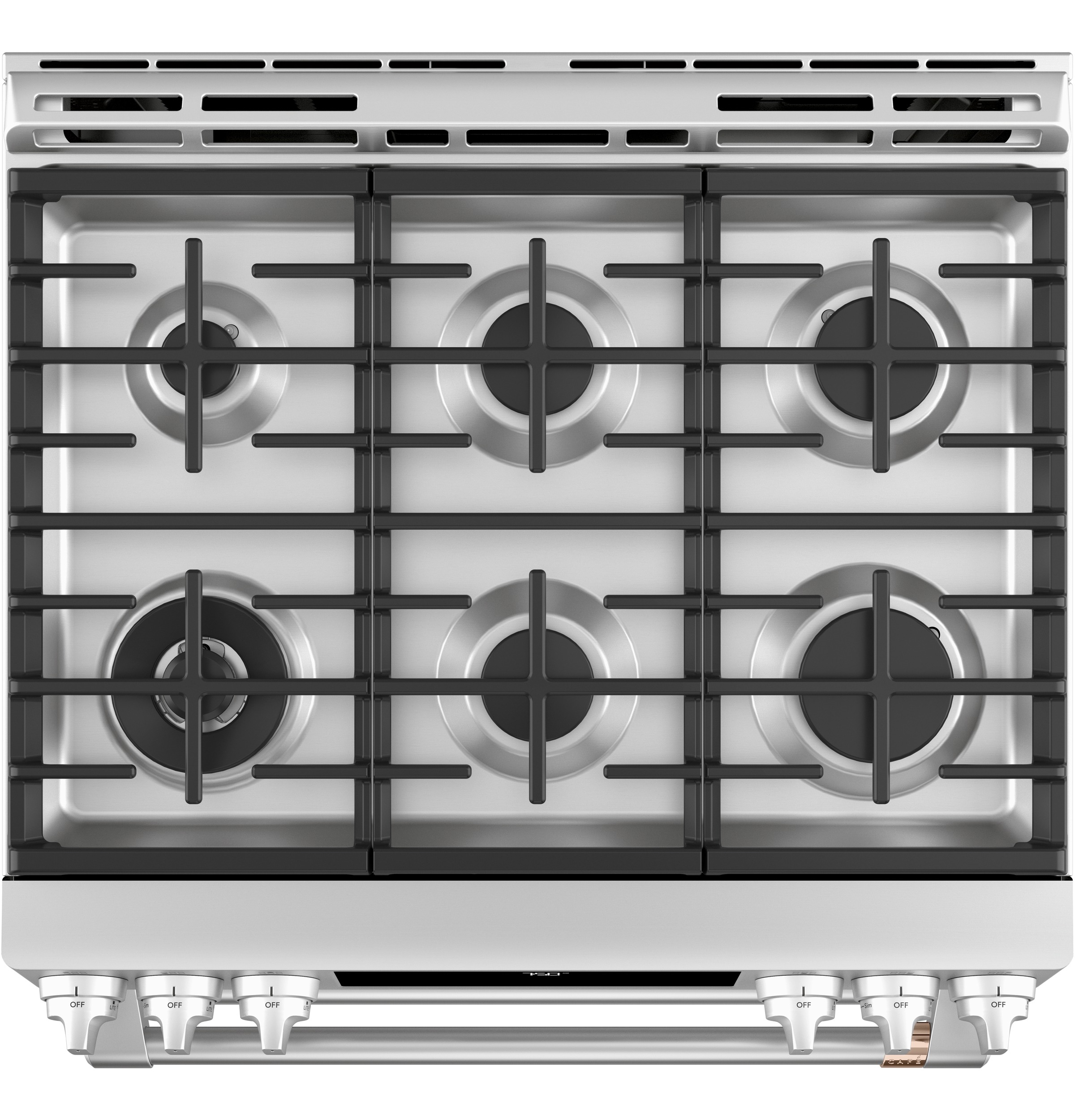 30" S/I — Gas RG — 6 Burners — Slf Cln w/ Stm Cln Opt — Cast Iron Griddle — Dbl Oven — True European Conv — ADA Compliant — Connectable via built-in WiFi view 4
