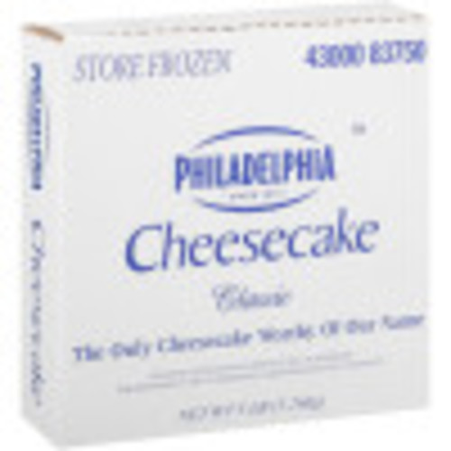  PHILADELPHIA Plain Cheesecake, 80 oz. (Pack of 4) 