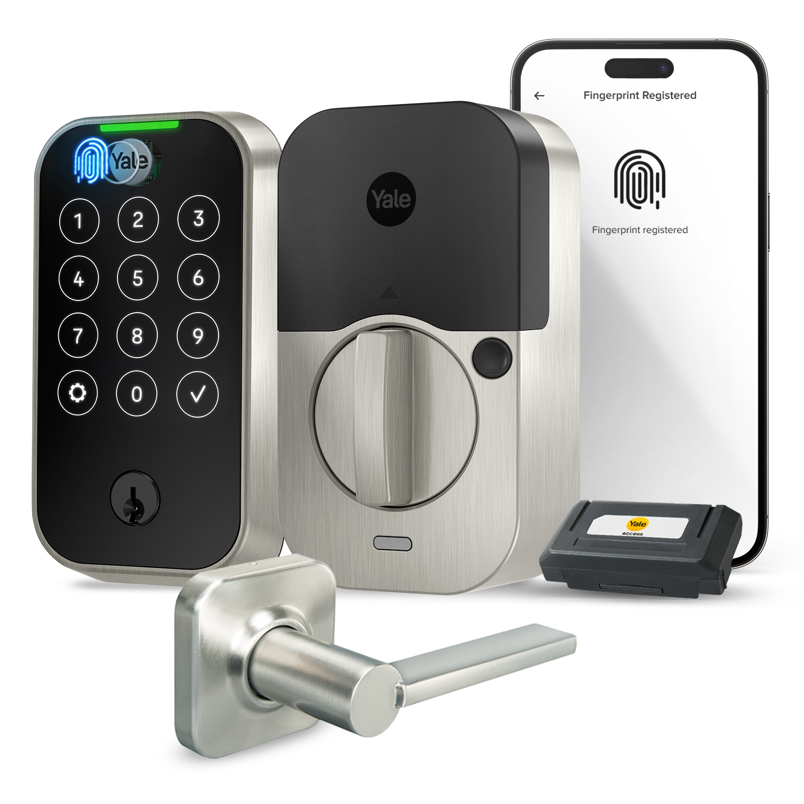 Yale Assure Lock 2 Touch with Wi-Fi and Valdosta Lever