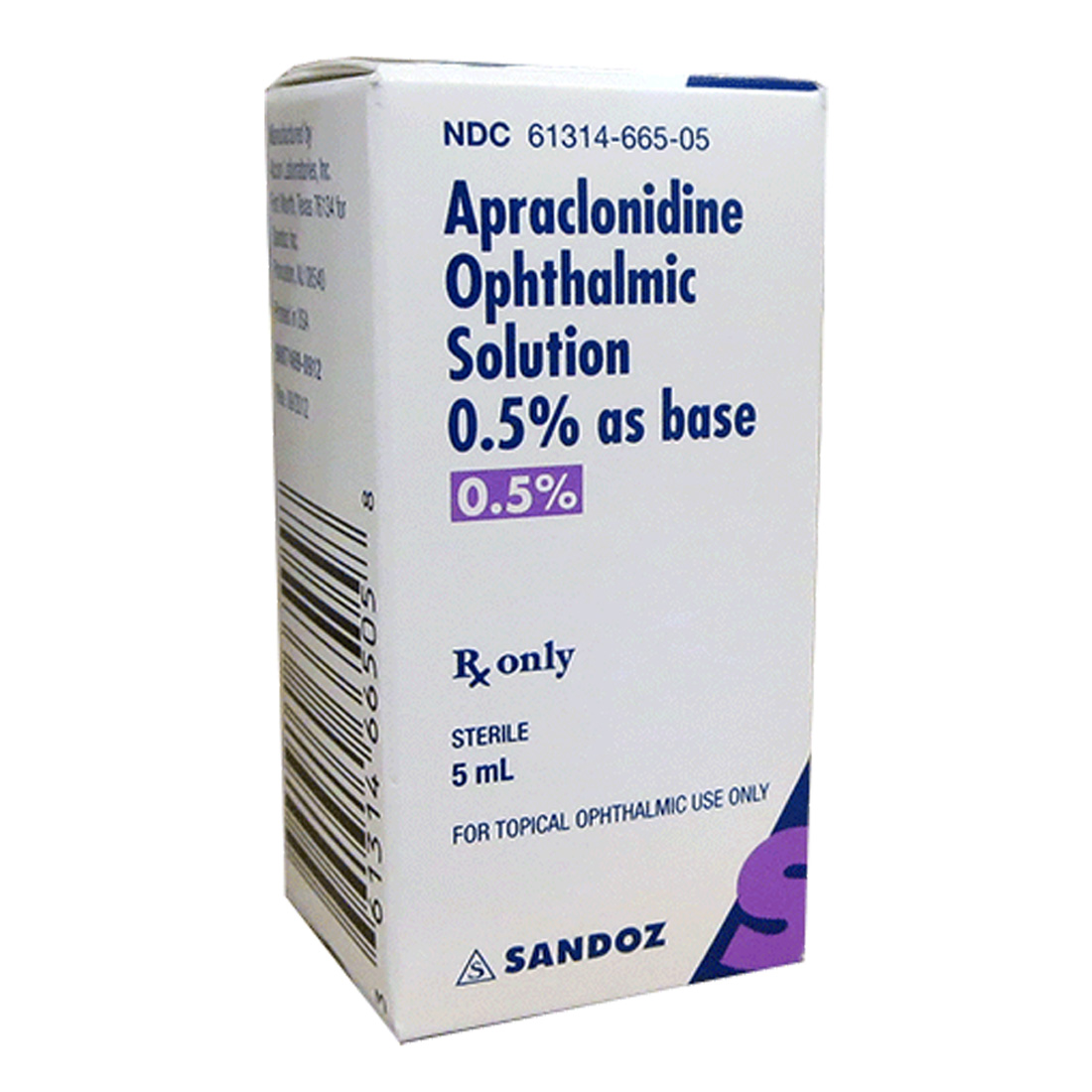 Apraclonidine 0.5% 5ml