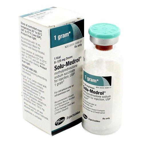 Solu-MedrolÂ® 1gm Multiple Dose Vial